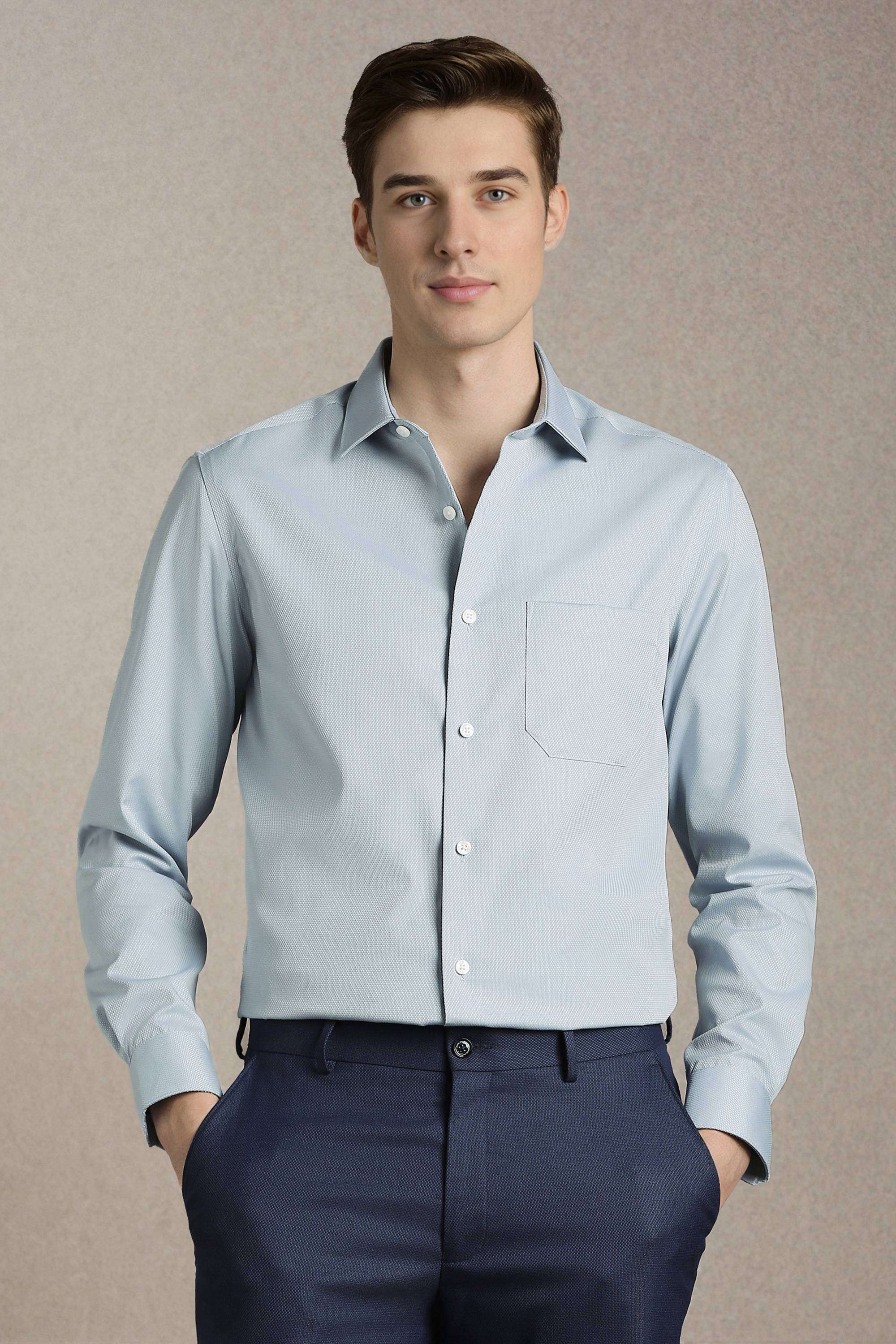 Textured-Cotton-Regular-Fit-Men-s-Shirt