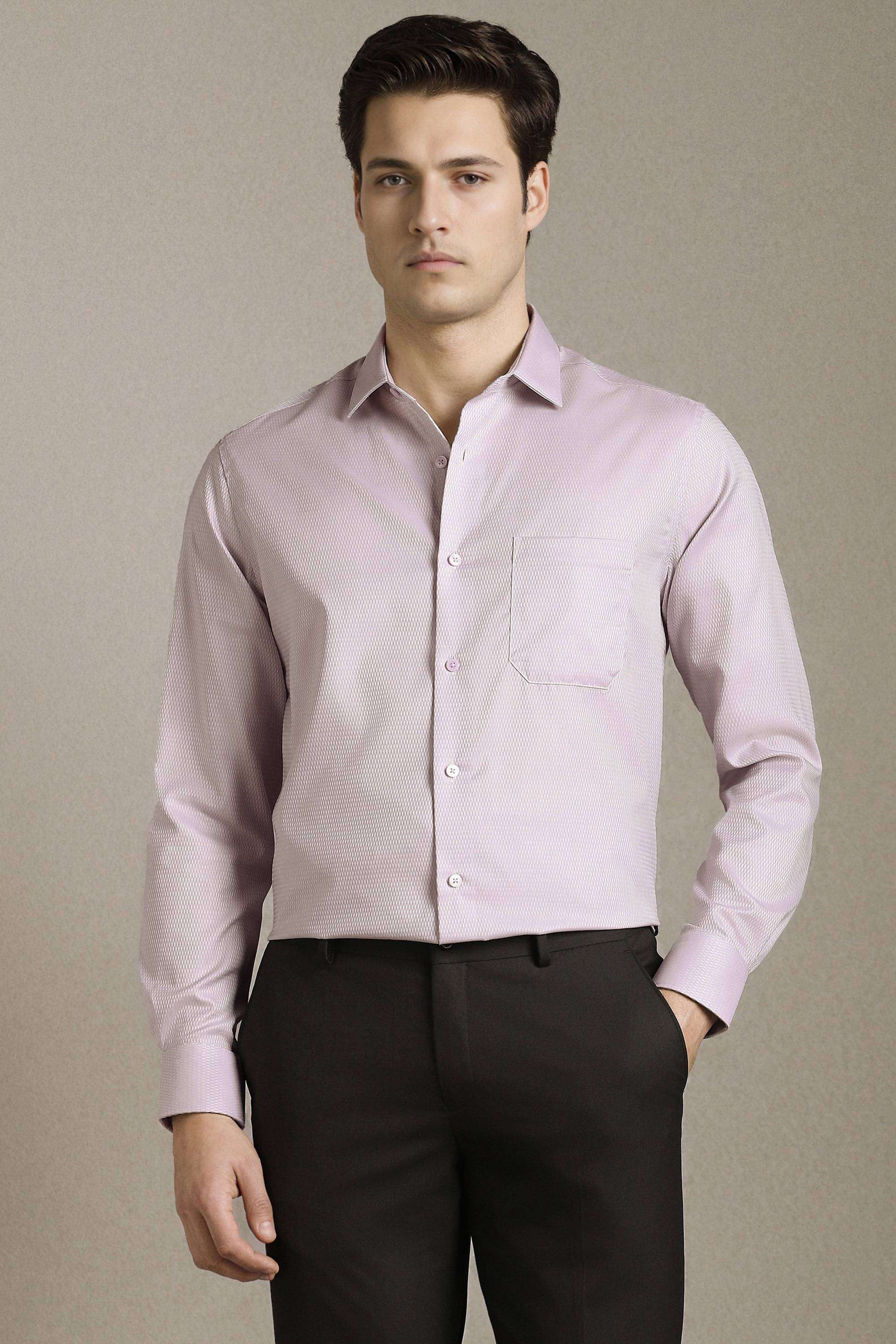 Textured-Cotton-Regular-Fit-Men-s-Shirt