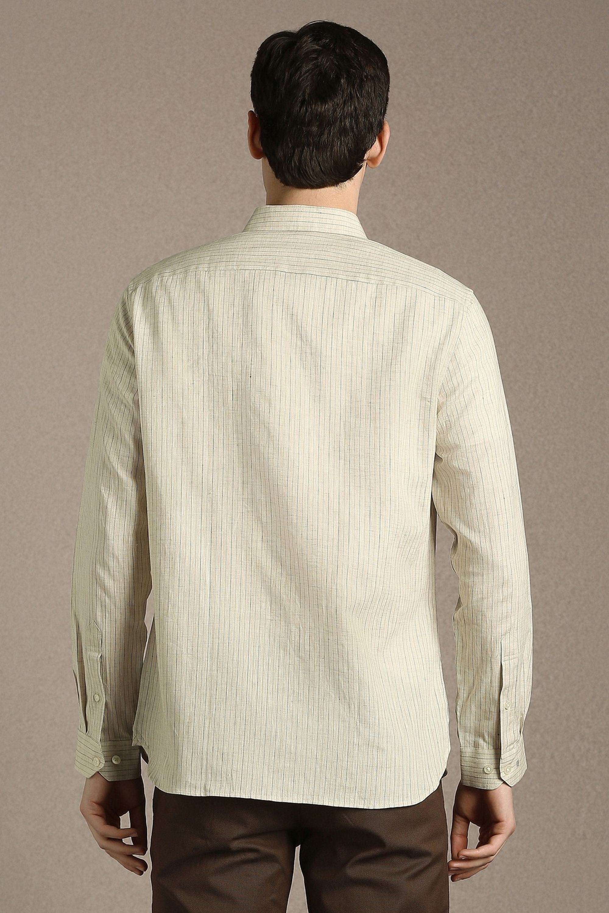 Stripes-Cotton-Linen-Blend-Regular-Fit-Men-s-Formal-Shirt
