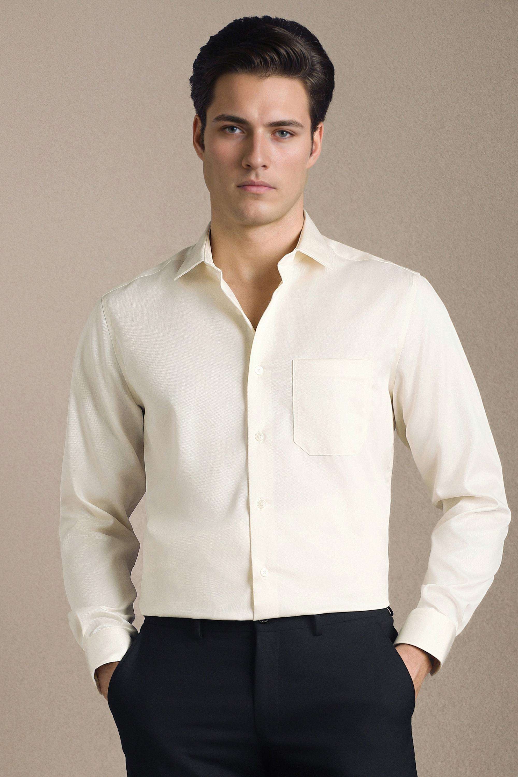 Solid-Cotton-Regular-Fit-Men-s-Formal-Wear-Shirt