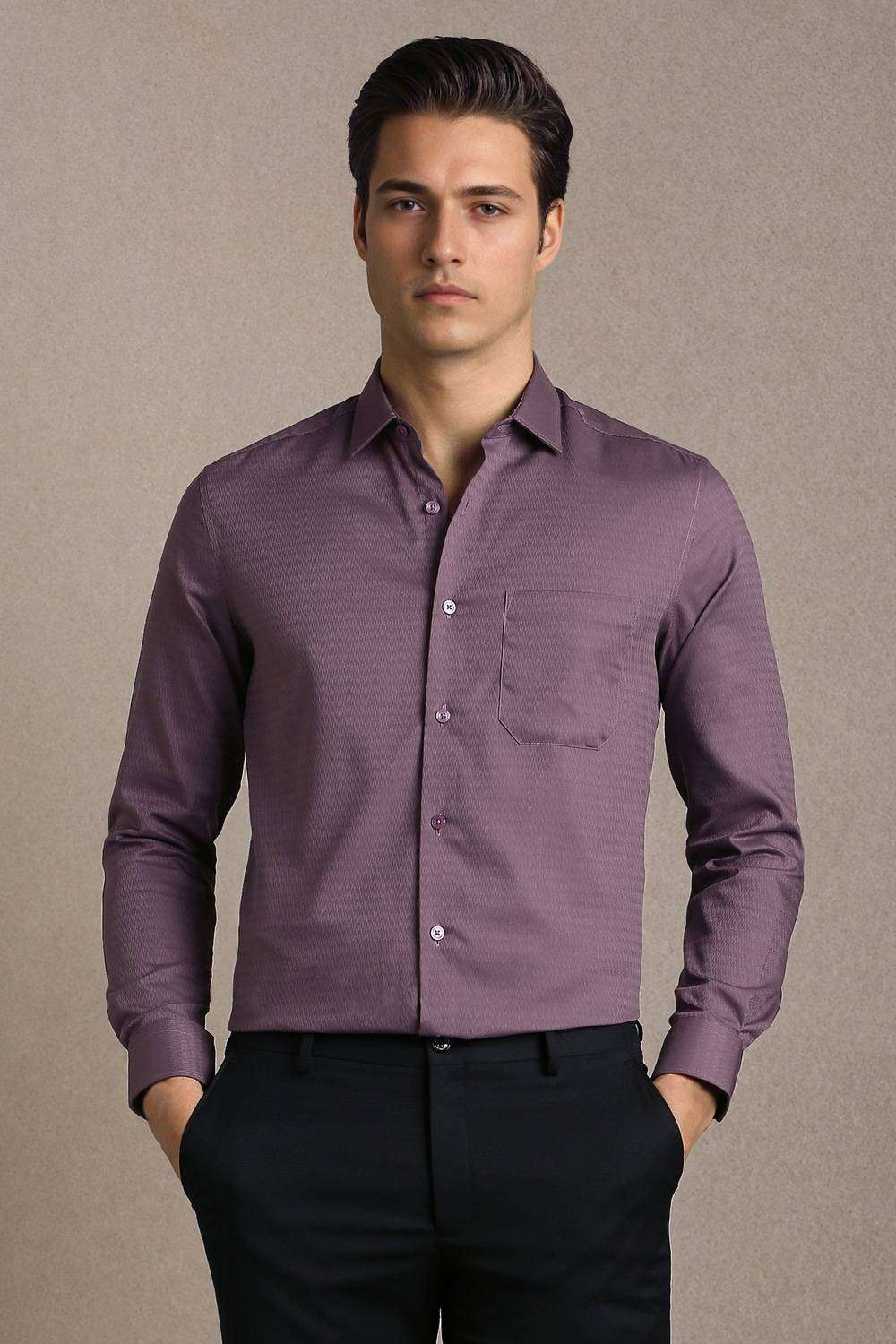 Textured-Cotton-Regular-Fit-Men-s-Shirt