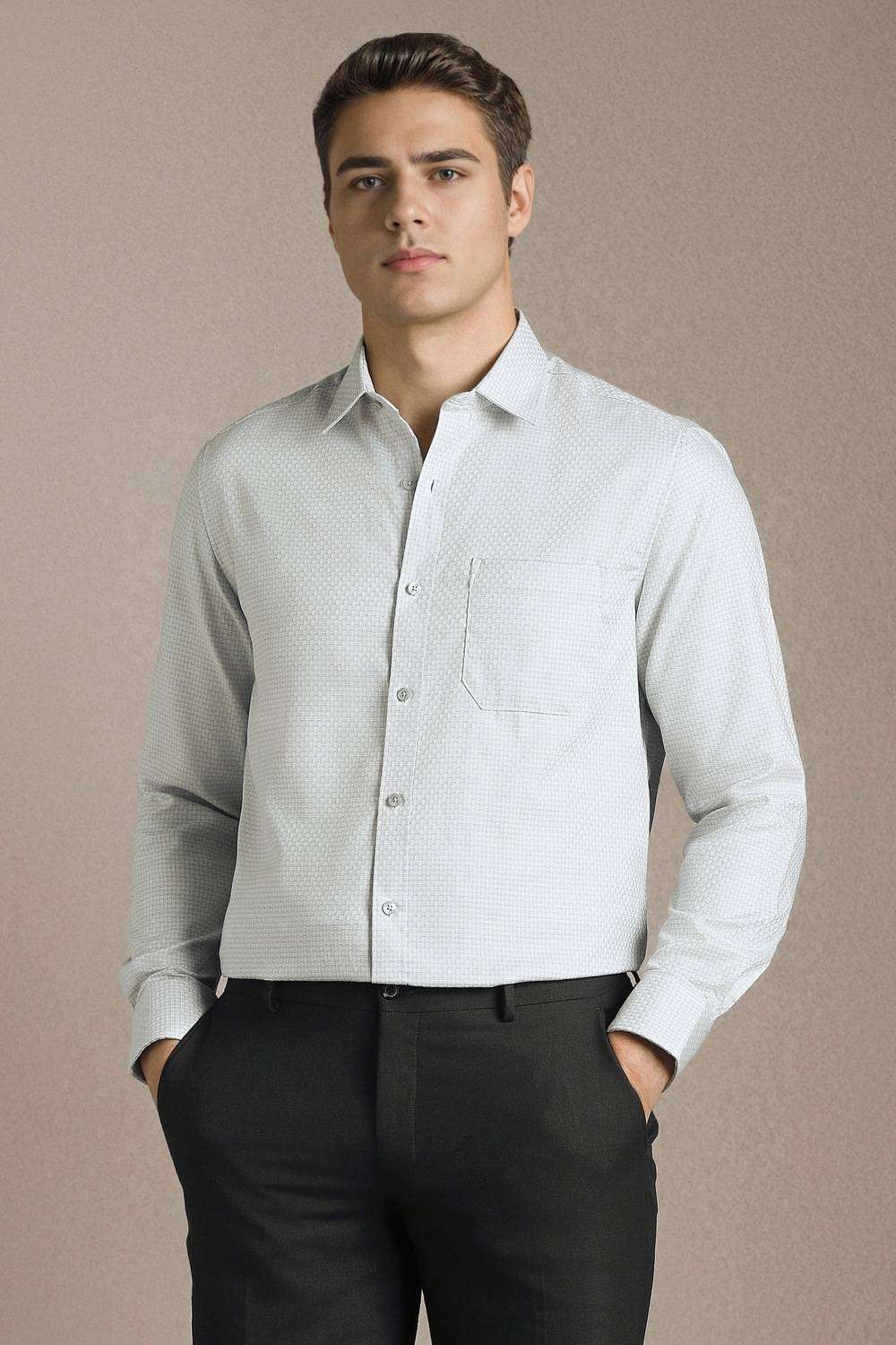 Textured-Cotton-Regular-Fit-Men-s-Shirt