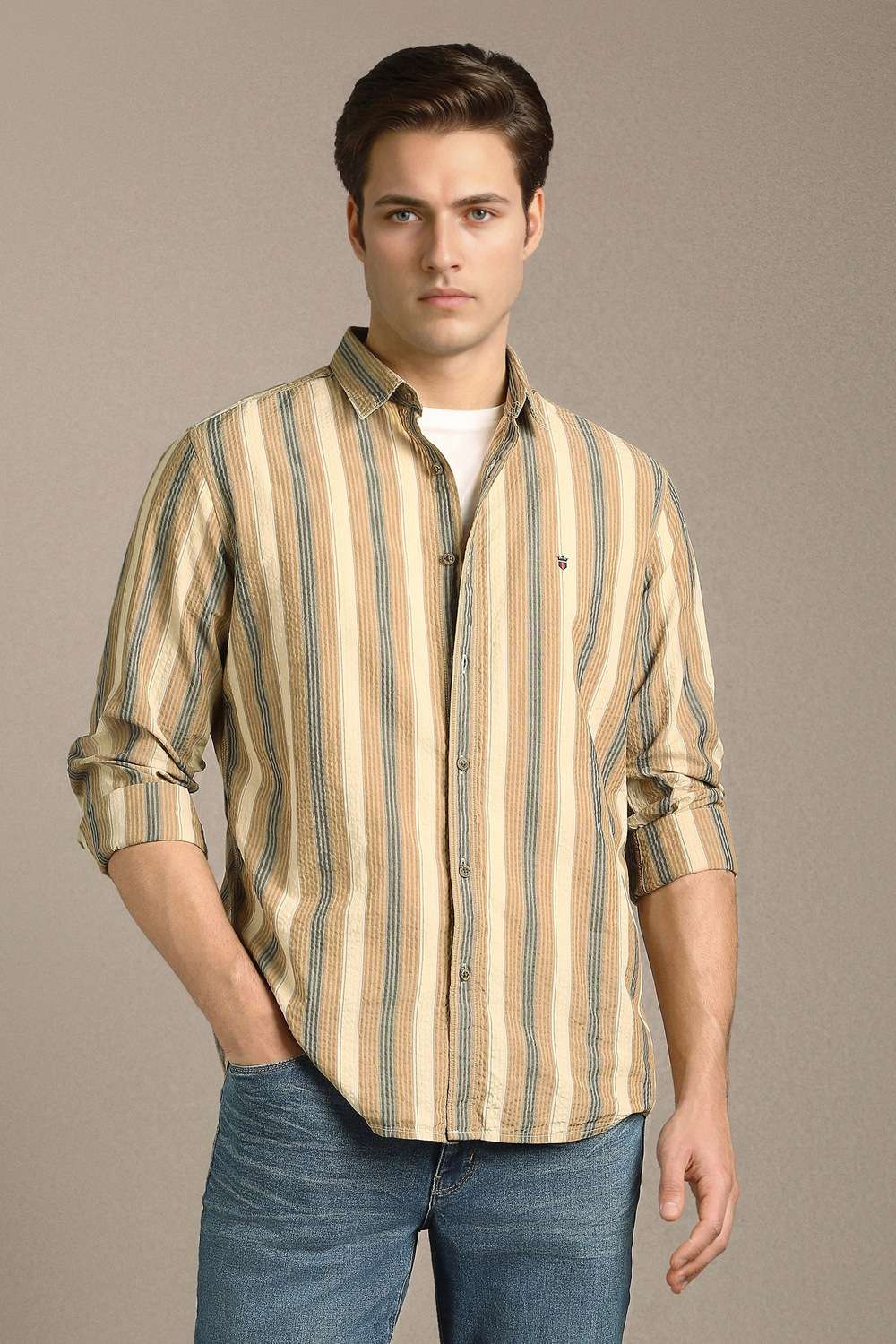 Stripes-Cotton-Slim-Fit-Men-s-Shirt