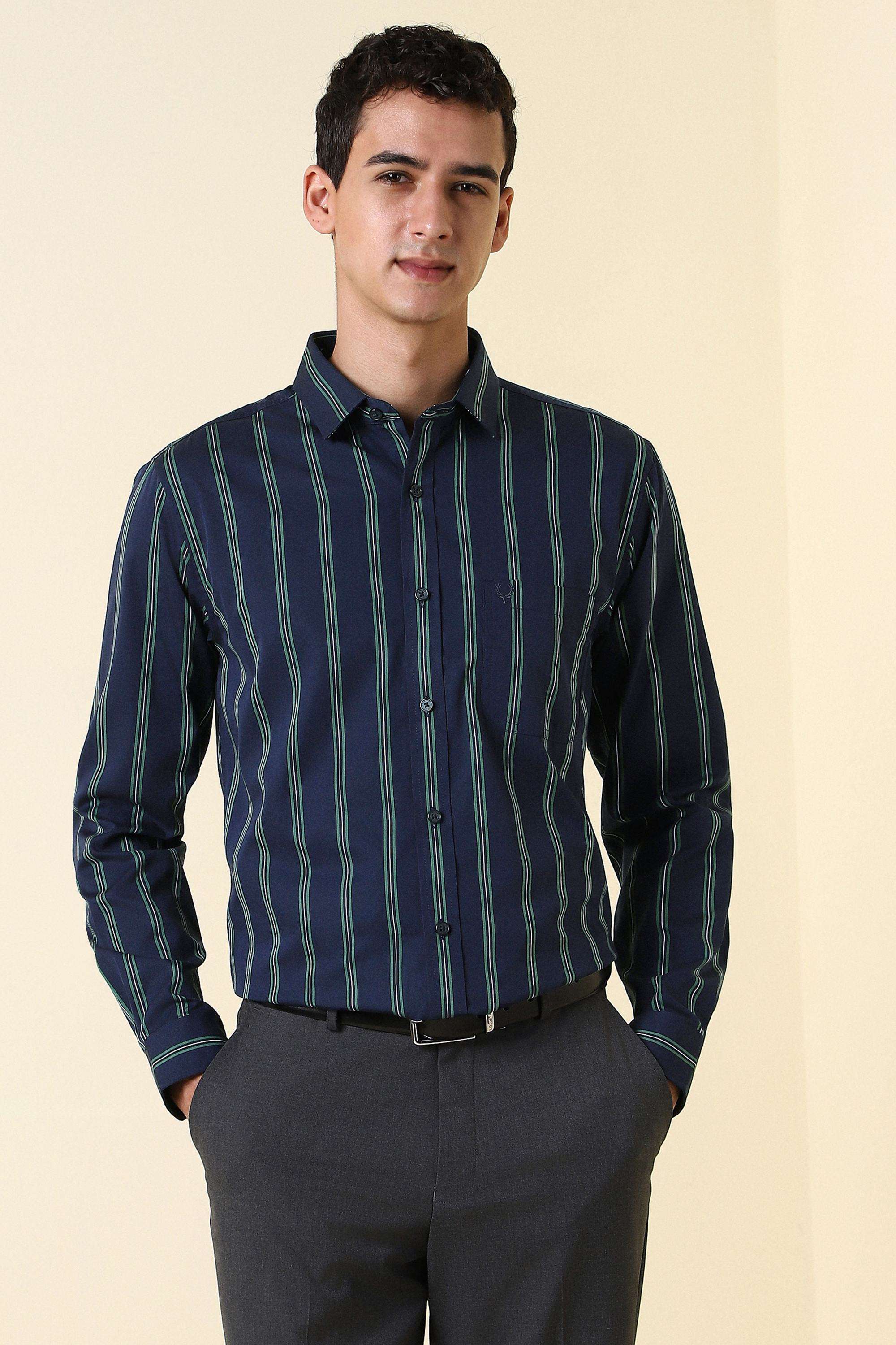 Stripes-Cotton-Regular-Fit-Men-s-Shirt