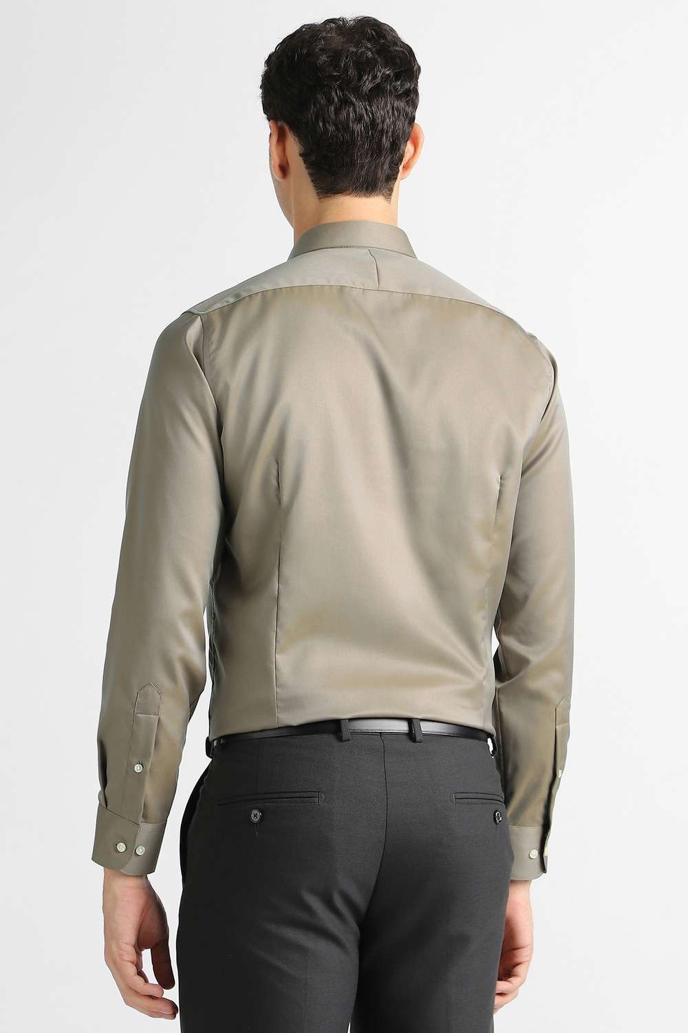 Solid-Cotton-Slim-Fit-Men-s-Shirt
