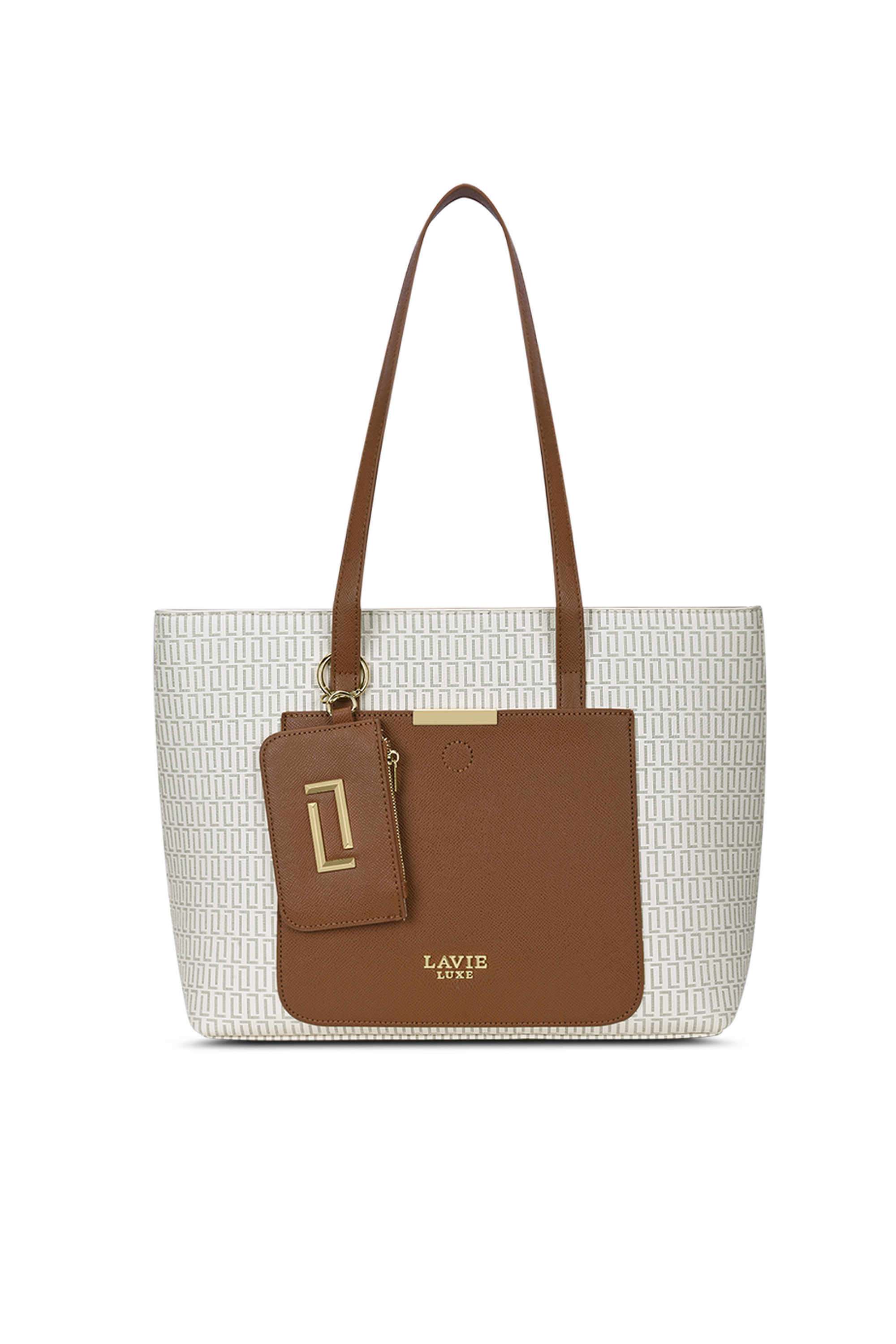 Zipper-Synthetic-Women-Casual-Wear-Tote-Bag