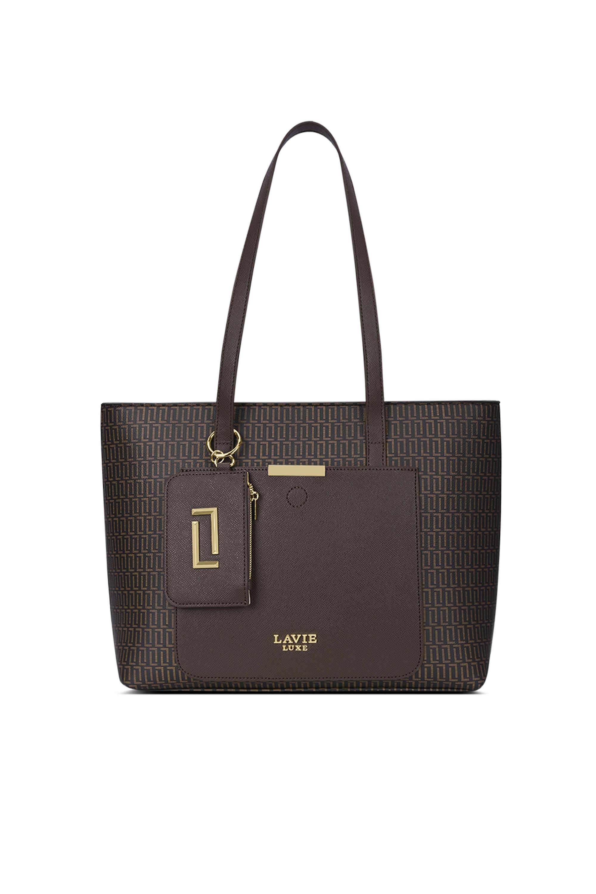 Zipper-Synthetic-Women-Casual-Wear-Tote-Bag