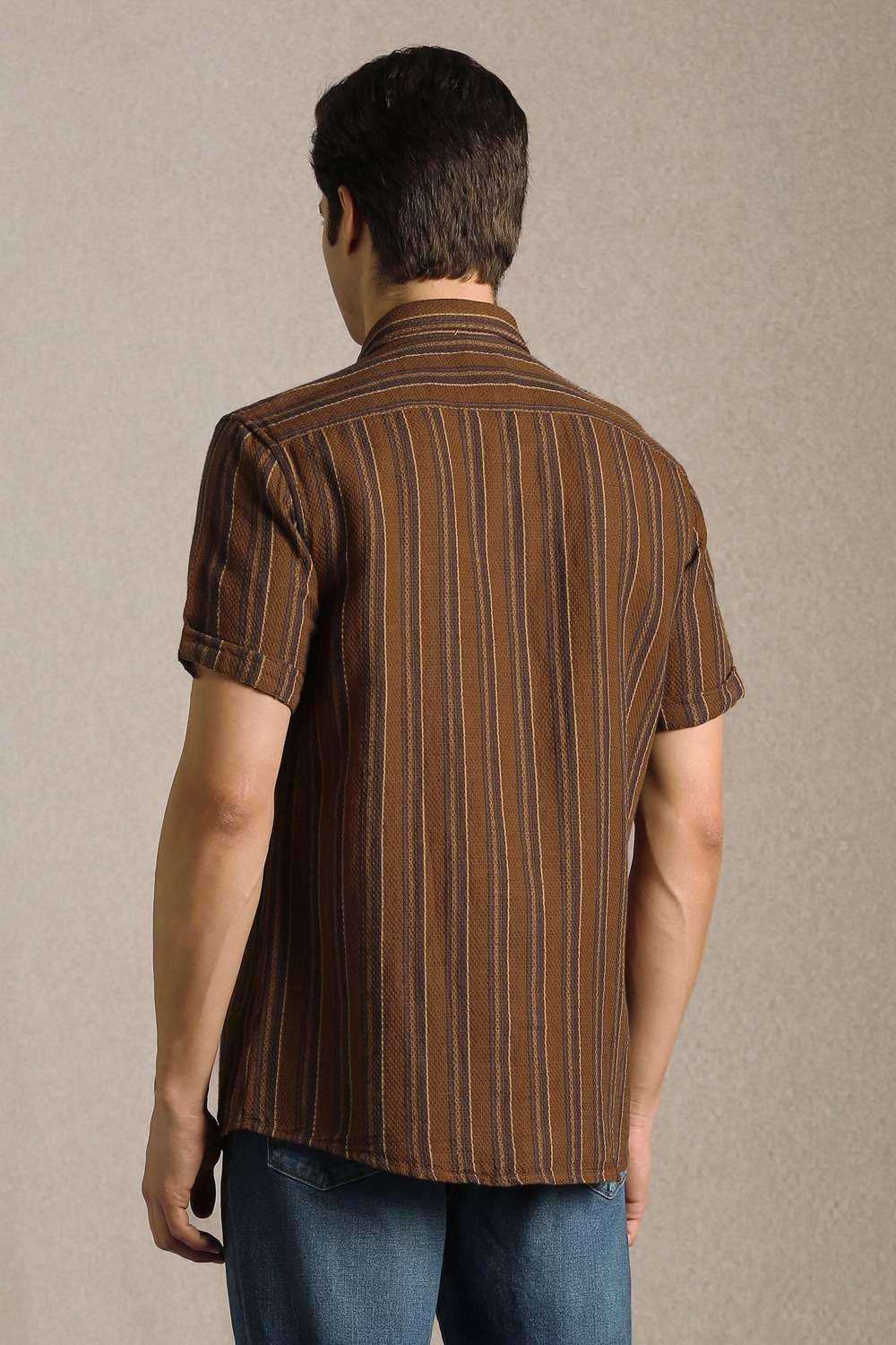 Stripes-Cotton-Linen-Blend-Slim-Fit-Men-s-Shirt