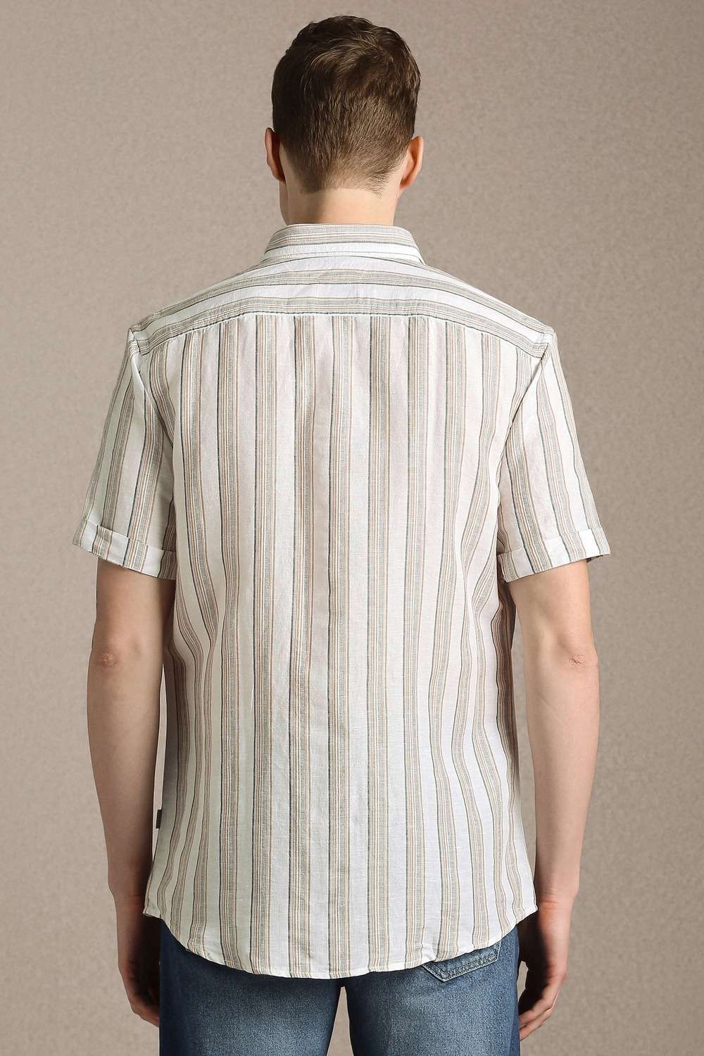 Stripes-Cotton-Linen-Blend-Slim-Fit-Men-s-Shirt