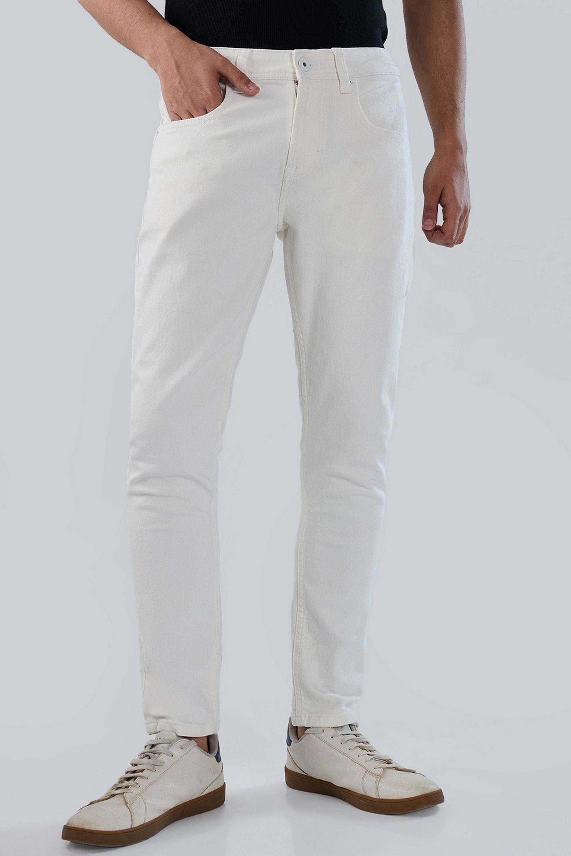 Solid-Cotton-Slim-Fit-Men-s-Jeans