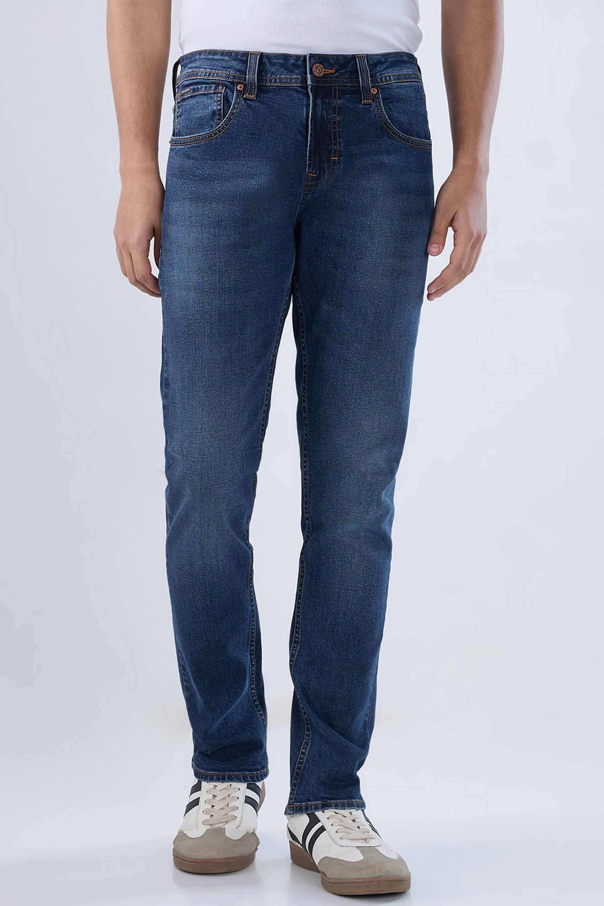 Solid-Cotton-Stretch-Skinny-Fit-Men-s-Jeans