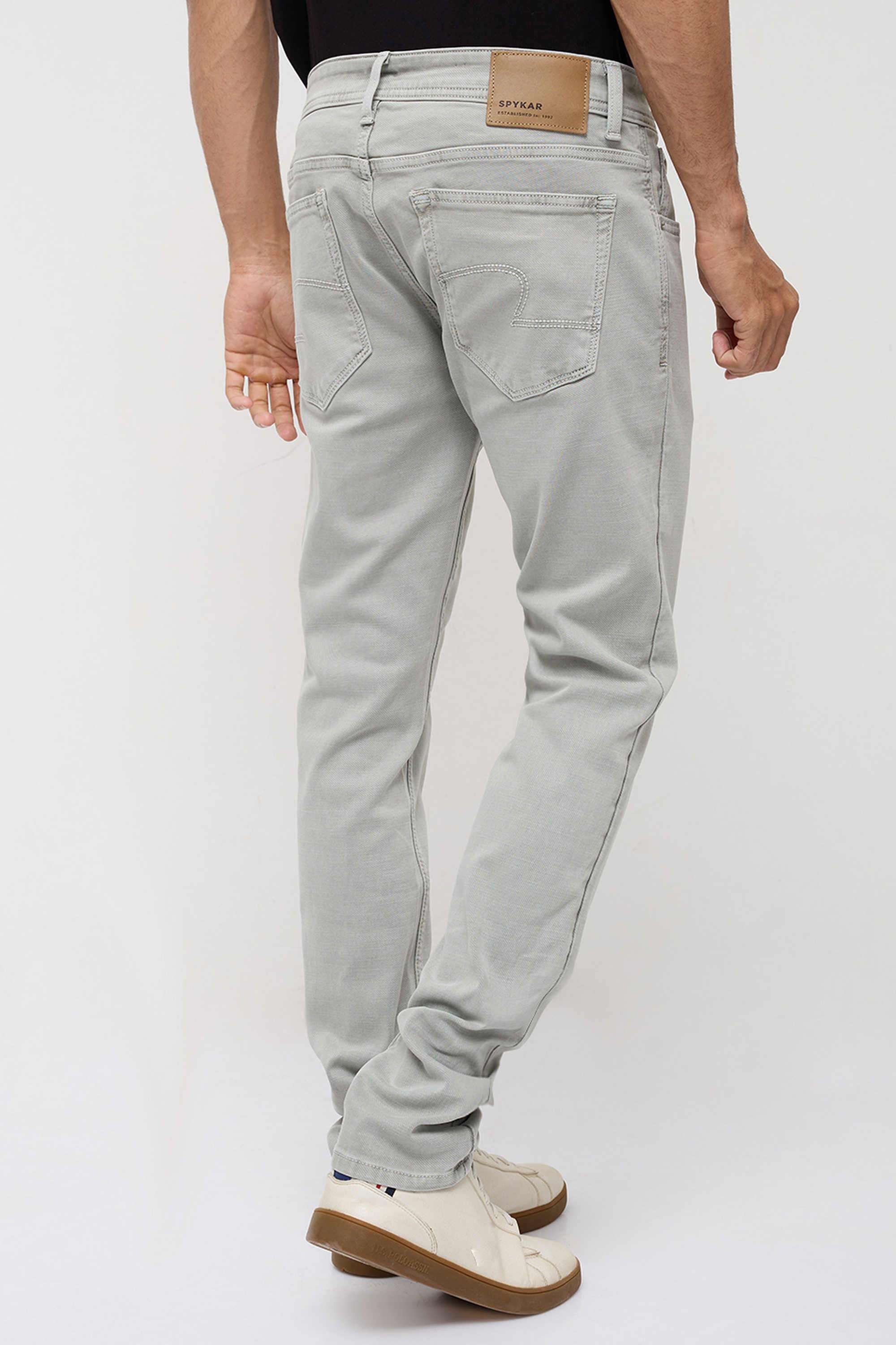 Solid-Cotton-Slim-Fit-Men-s-Jeans