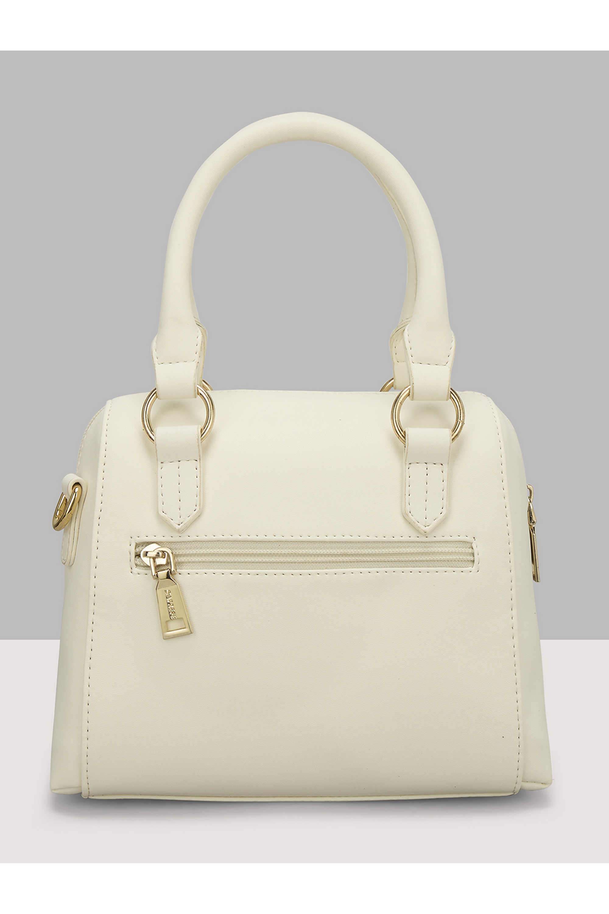 Zipper-Faux-Leather-Women-Everyday-Satchel