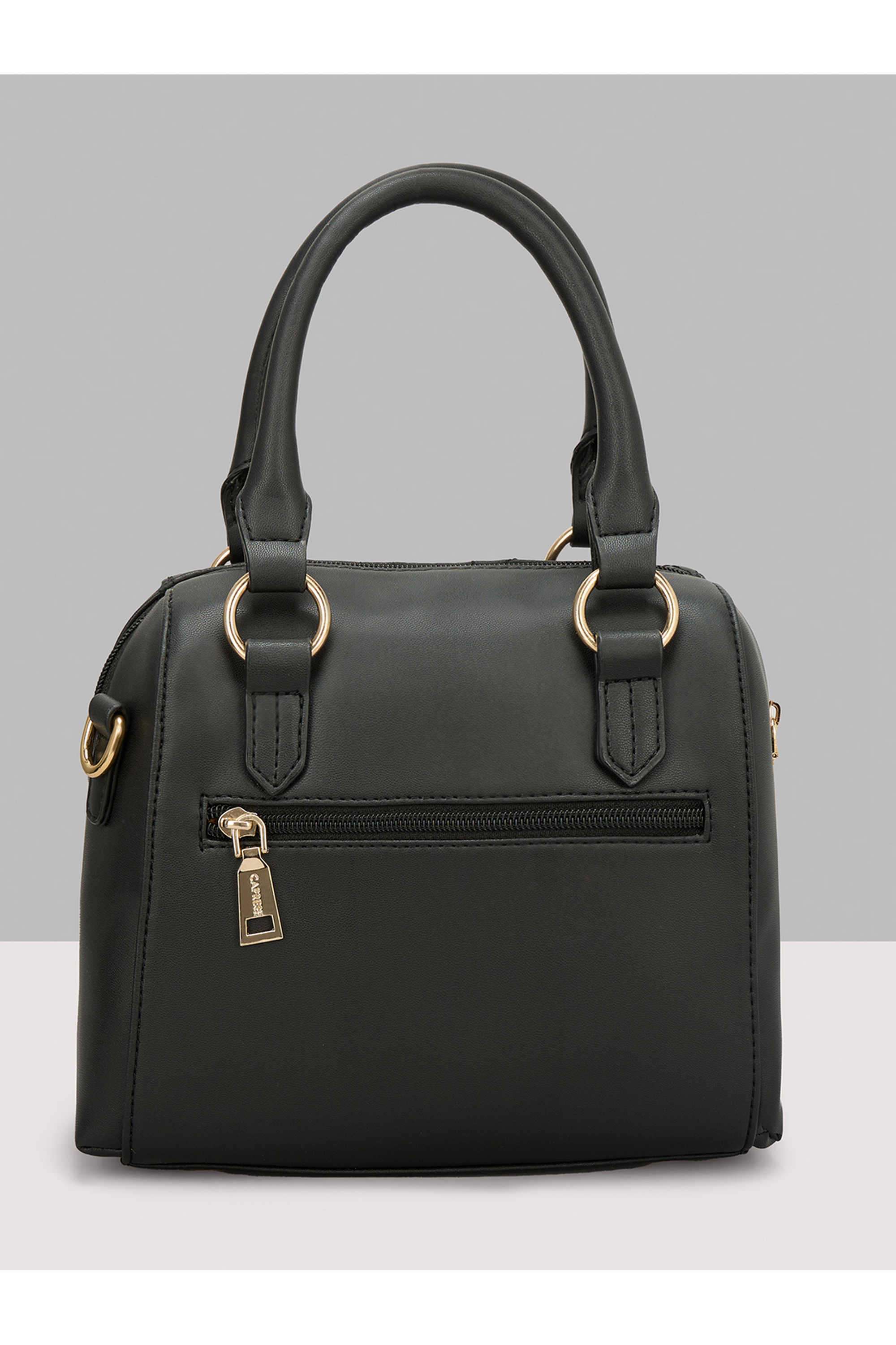Zipper-Faux-Leather-Women-Everyday-Satchel