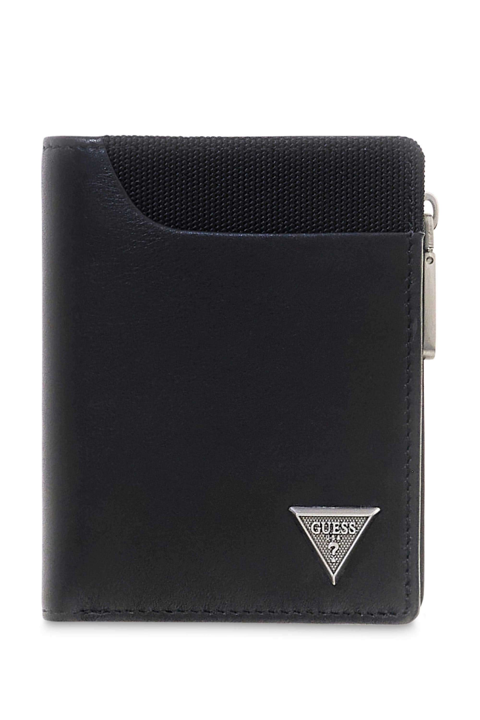 Zipper-Closure-Leather-Men-Casual-Wear-Wallet