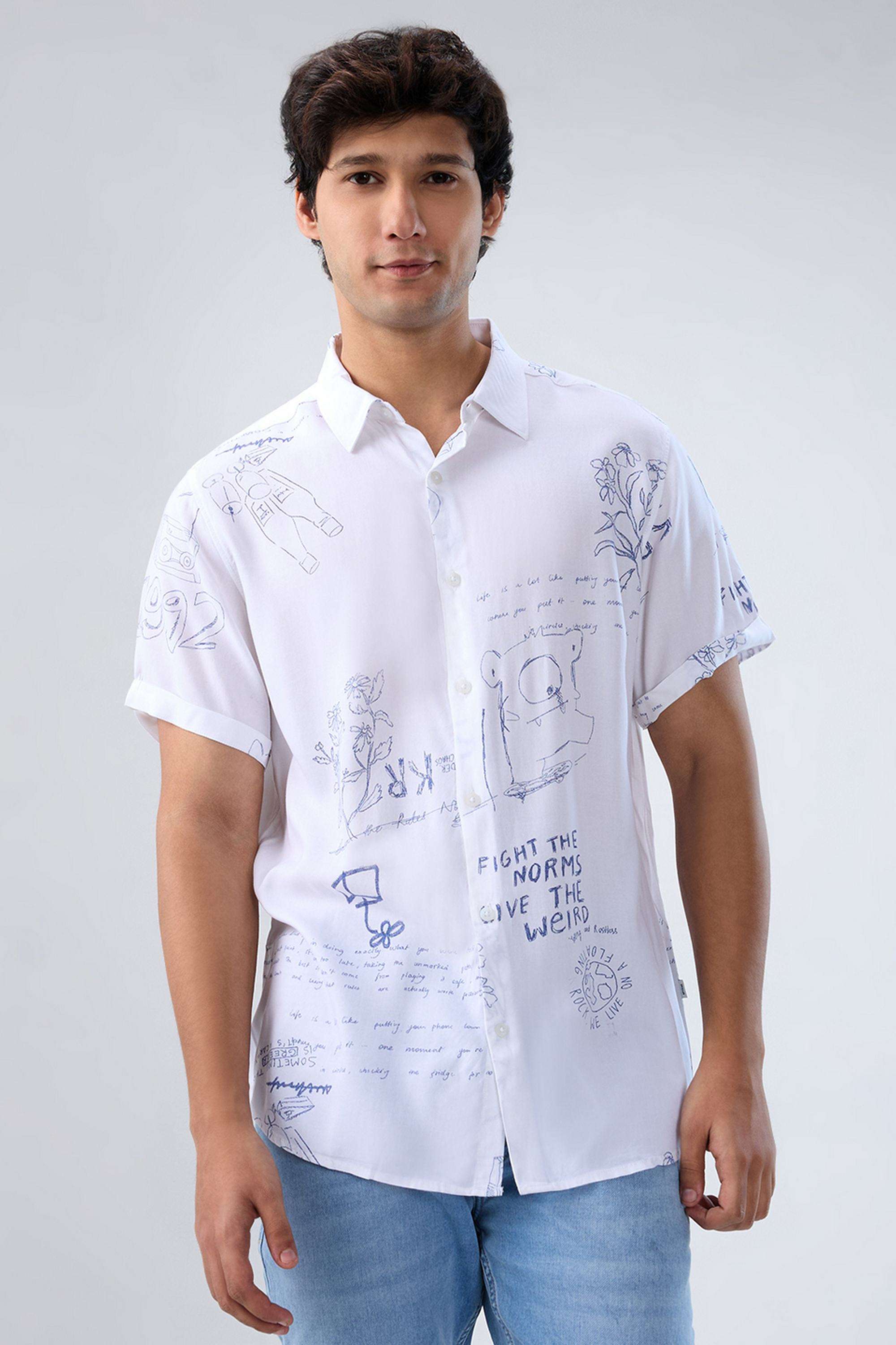 Solid-Cotton-Slim-Fit-Men-s-Shirt