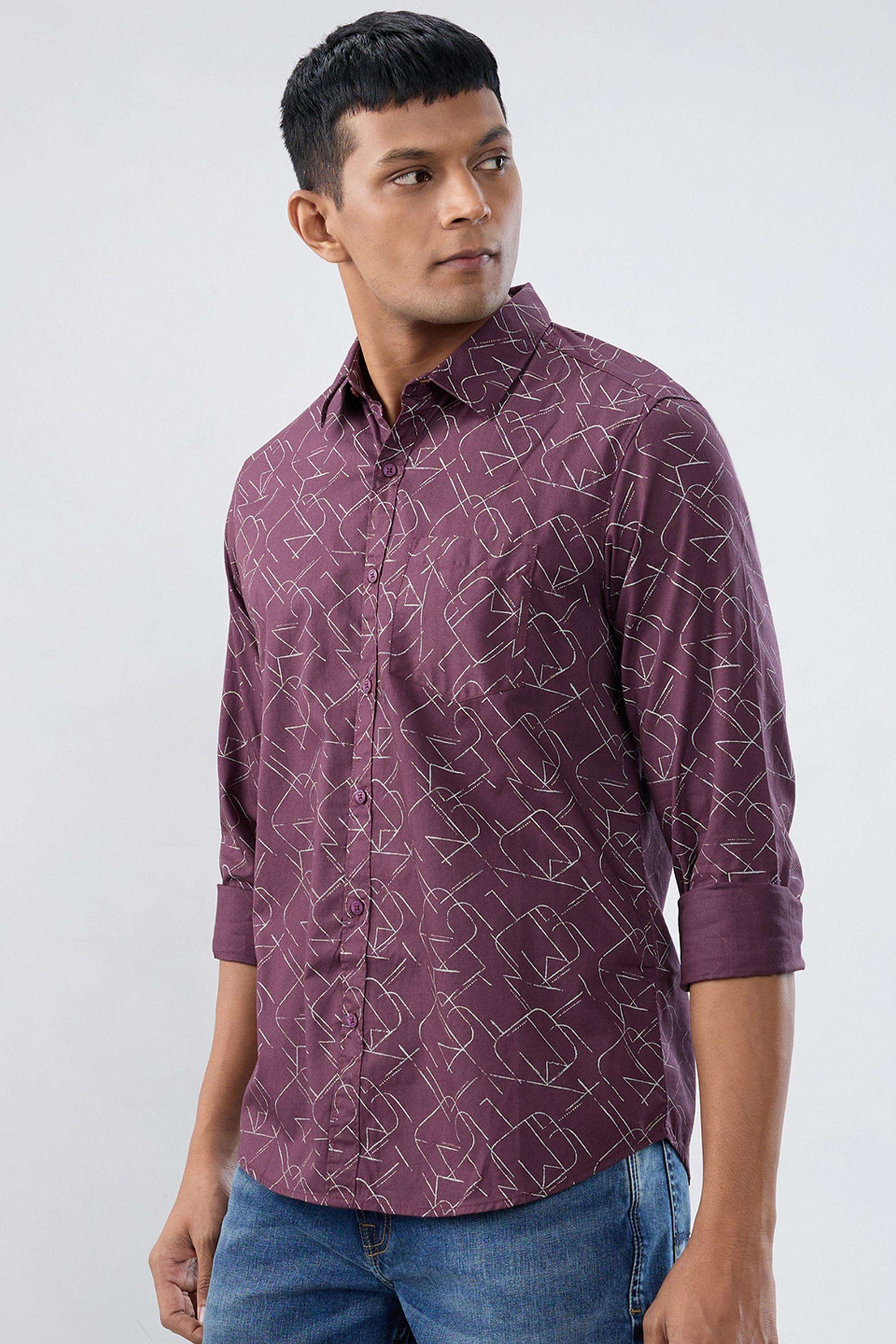 Solid-Cotton-Slim-Fit-Men-s-Shirt