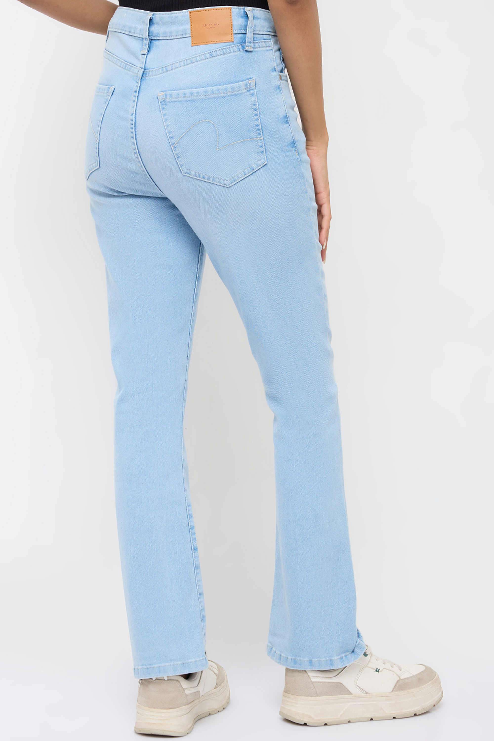 High-Rise-Cotton-Bootcut-Fit-Women-Jeans