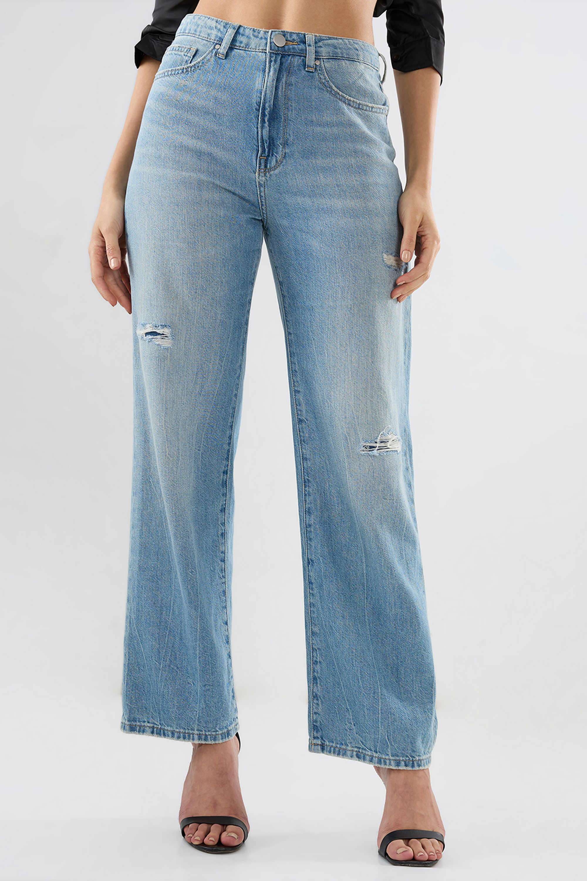 High-Rise-Cotton-Straight-Fit-Women-s-Jeans