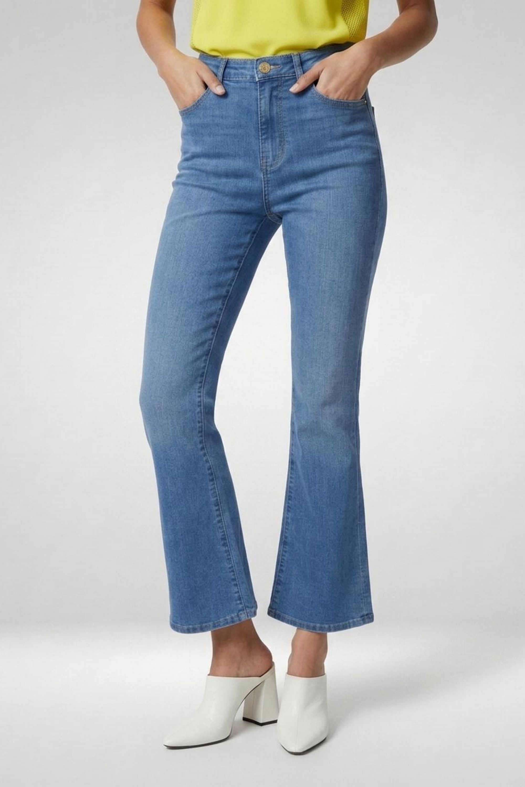 High-Rise-Cotton-Bootcut-Fit-Women-s-Jeans