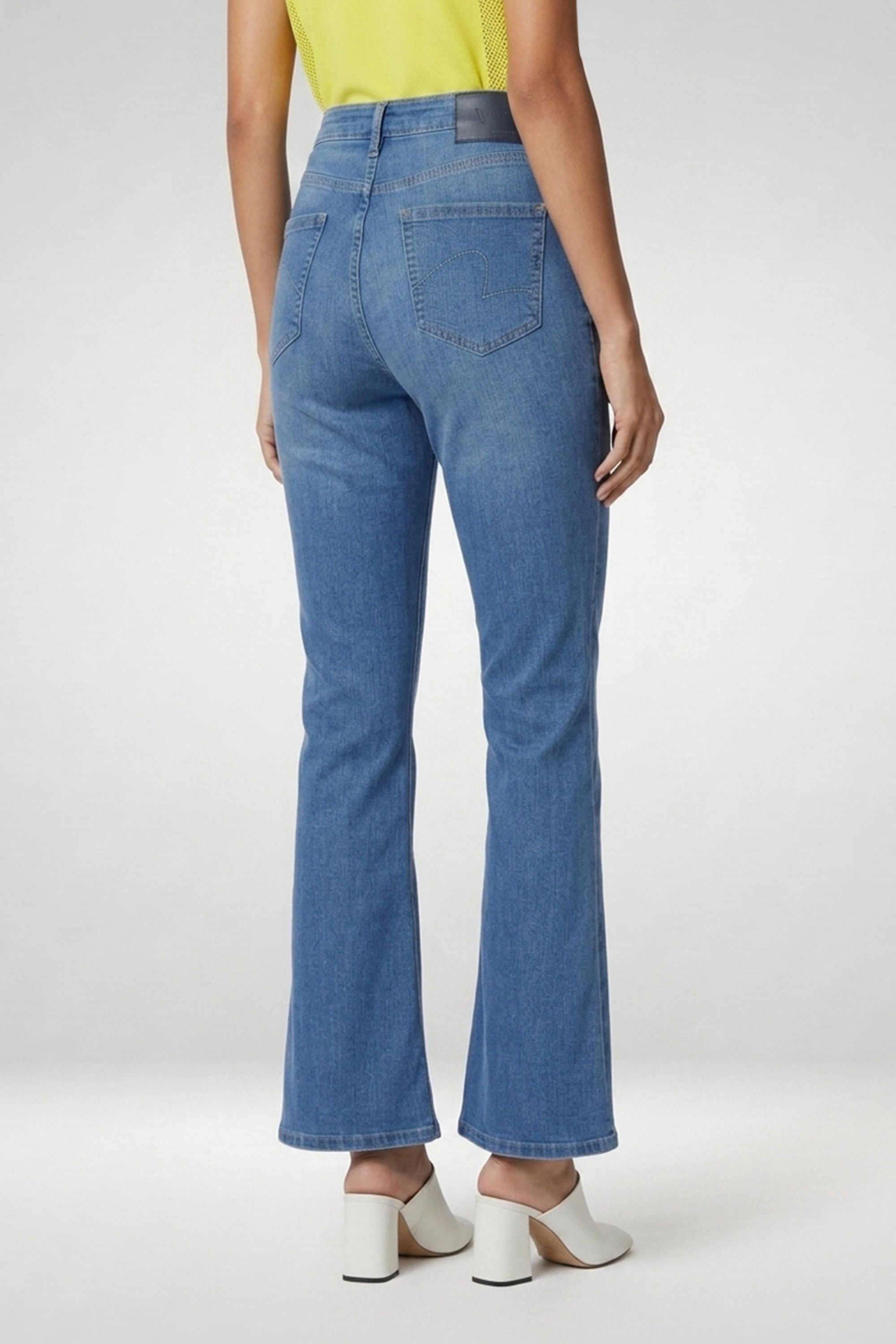 High-Rise-Cotton-Bootcut-Fit-Women-s-Jeans