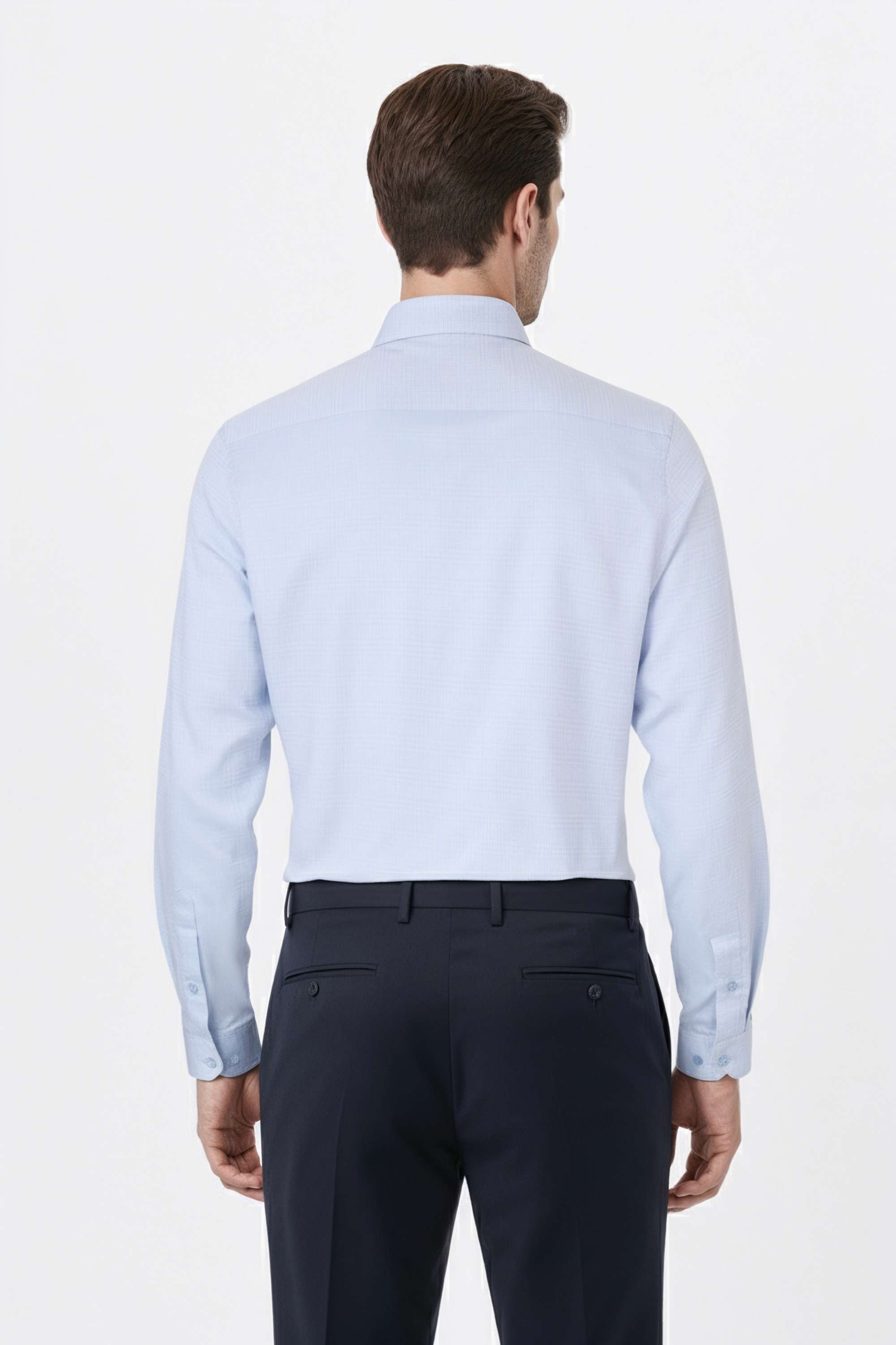Textured-Cotton-Regular-Fit-Men-Formal-Wear-Shirt