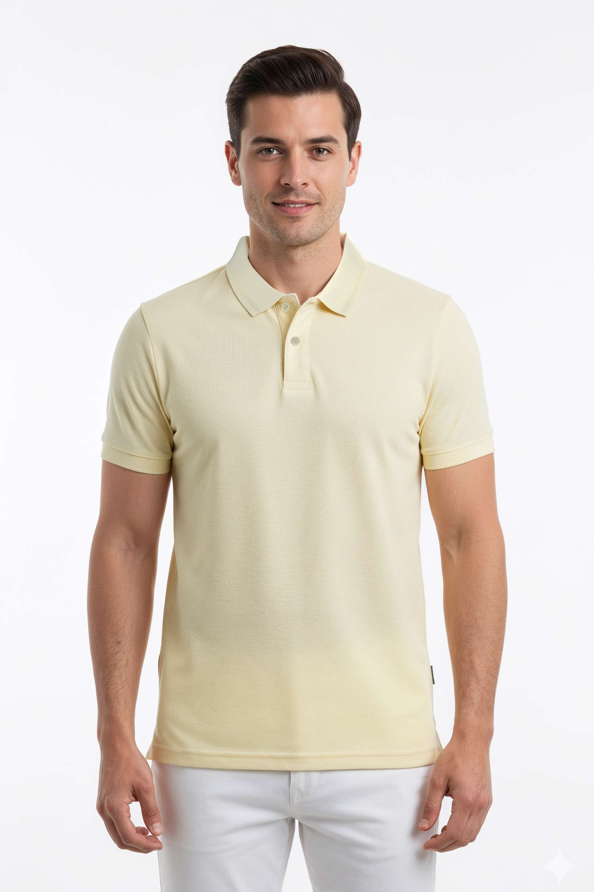 Textured-Cotton-Slim-Fit-Men-s-T-Shirt