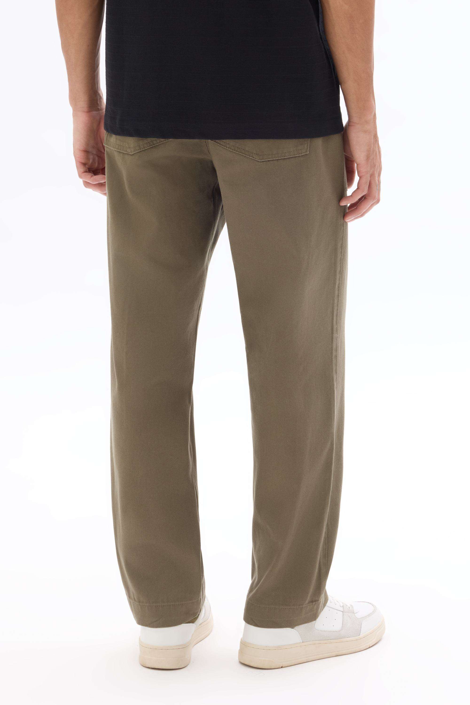 Solid-Cotton-Regular-Fit-Men-s-Casual-Trousers