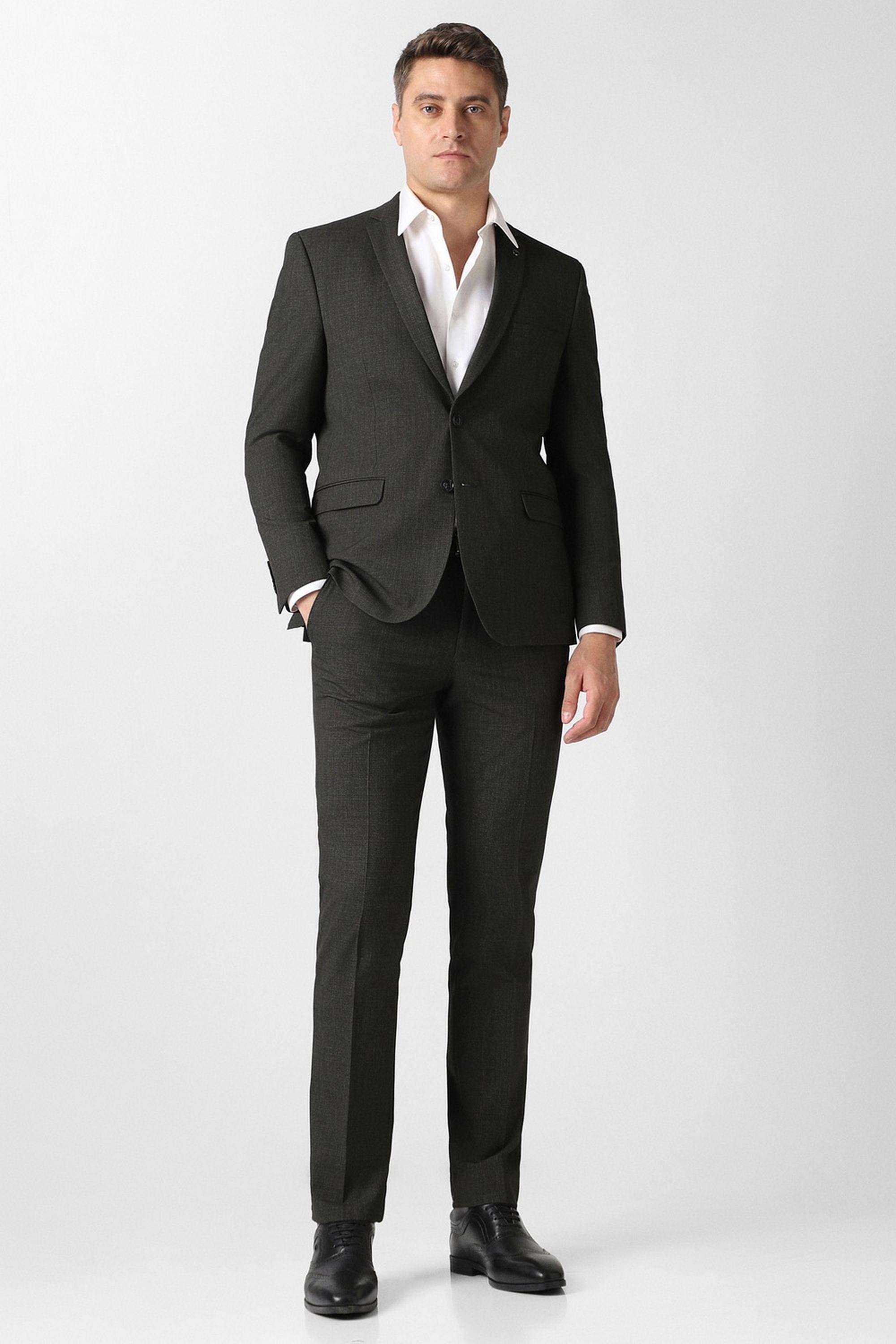 Textured-Blended-Fabric-Slim-Fit-Men-s-Formal-Wear-Suit