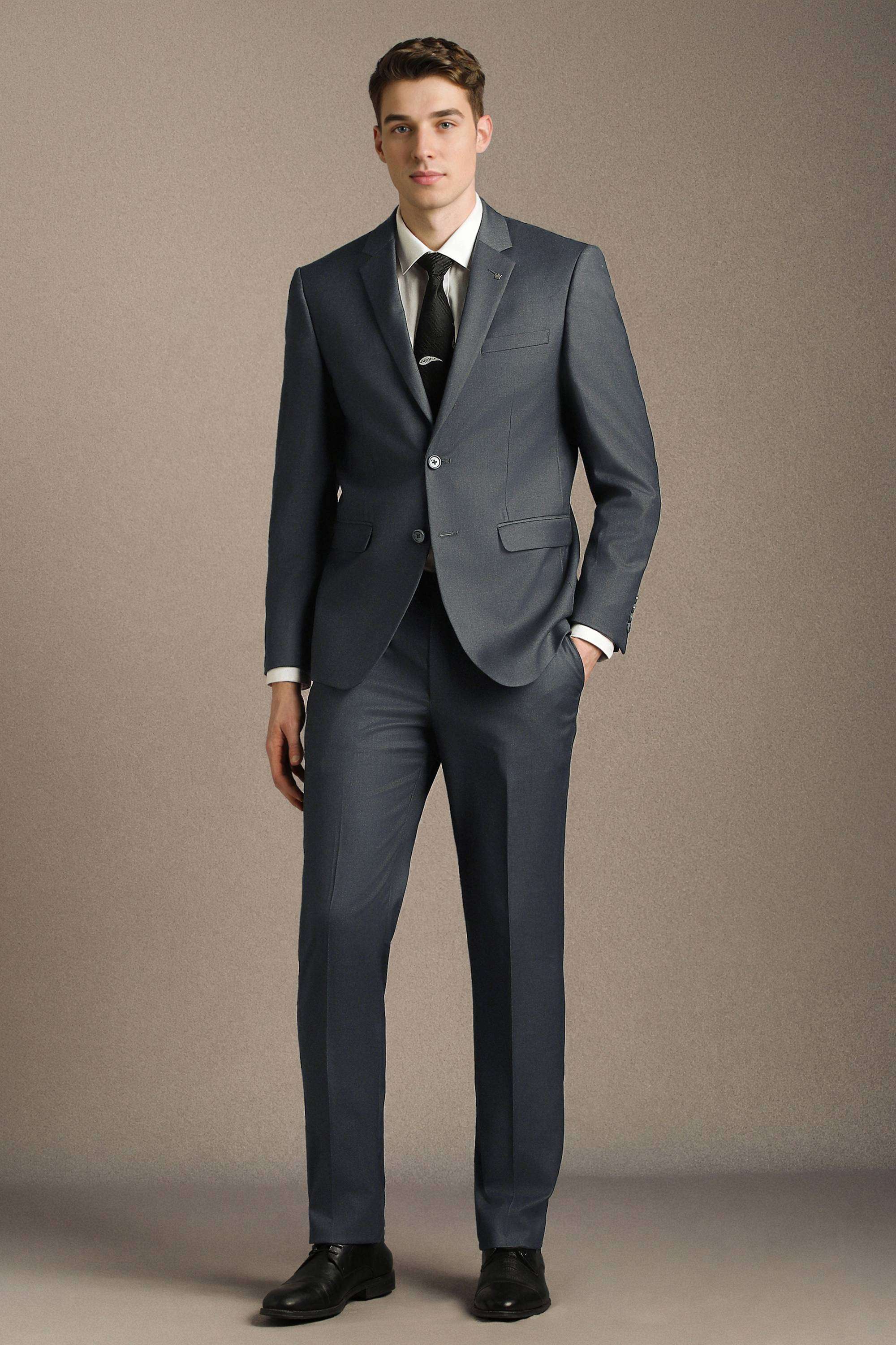 Textured-Polyester-Blend-Slim-Fit-Men-s-Suit