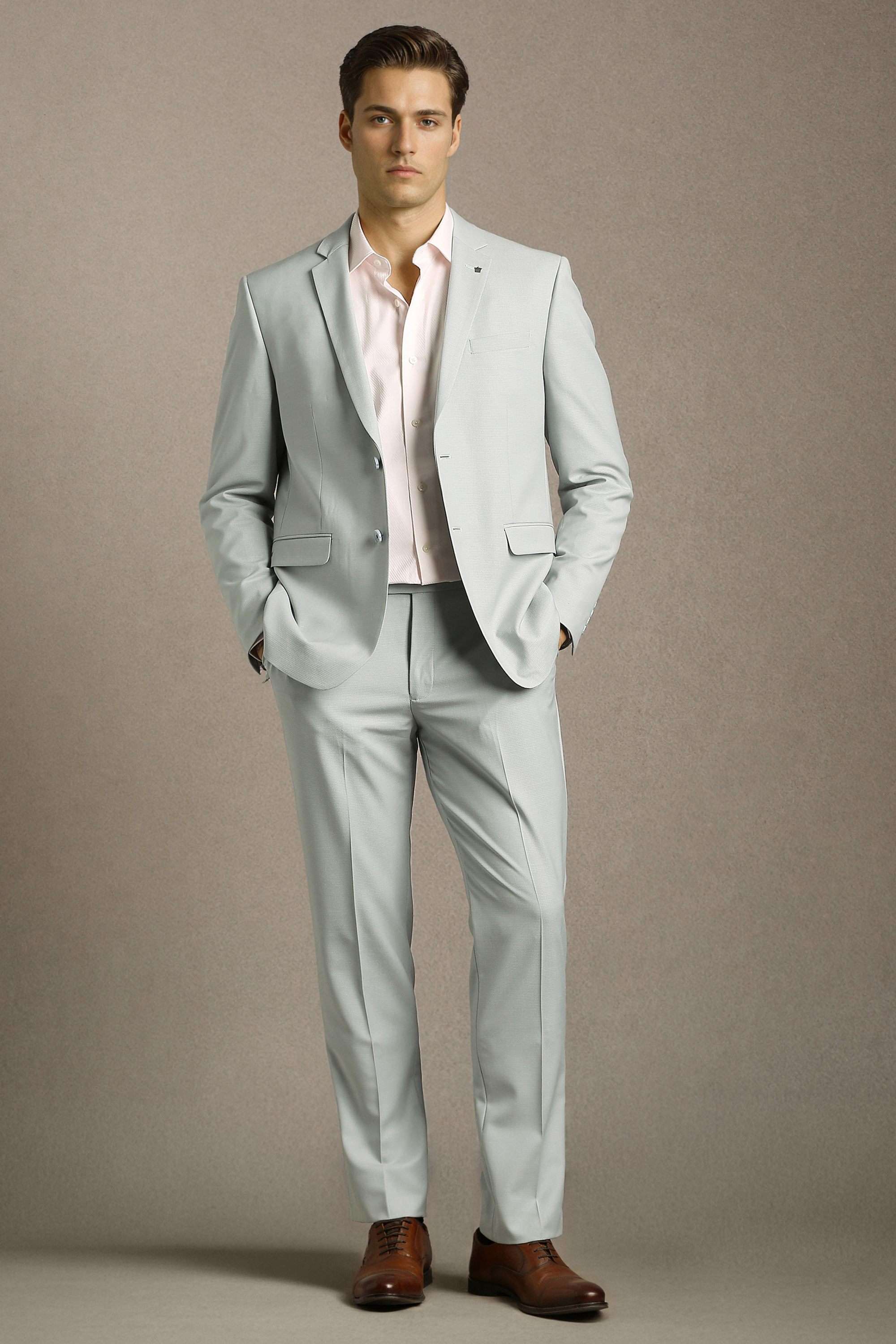 Textured-Blended-Fabric-Slim-Fit-Men-s-Suit