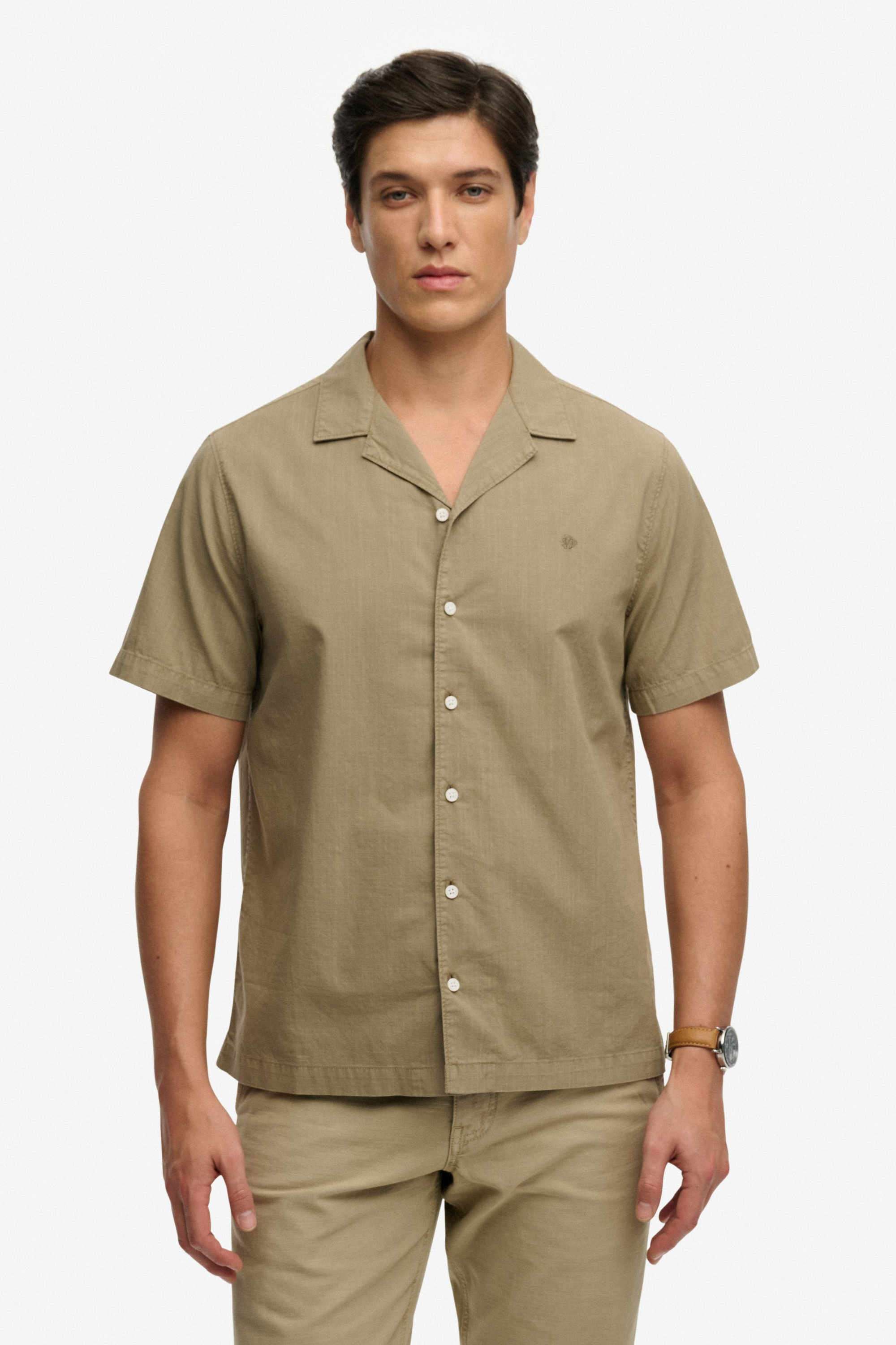 Solid-Cotton-Regular-Fit-Men-s-Casual-Wear-Shirt