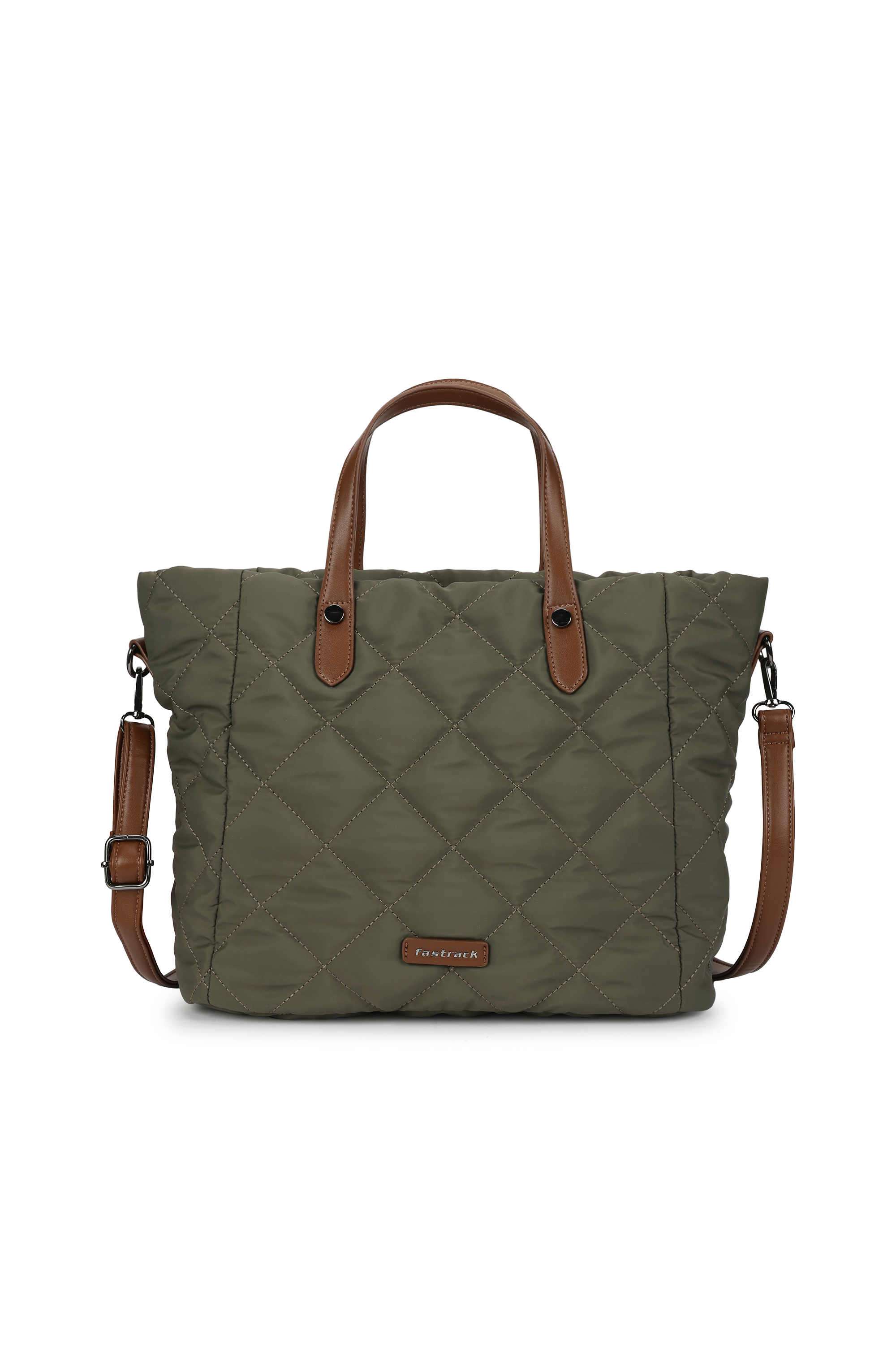 Zipper-PU-Women-Casual-Wear-Tote-Bag