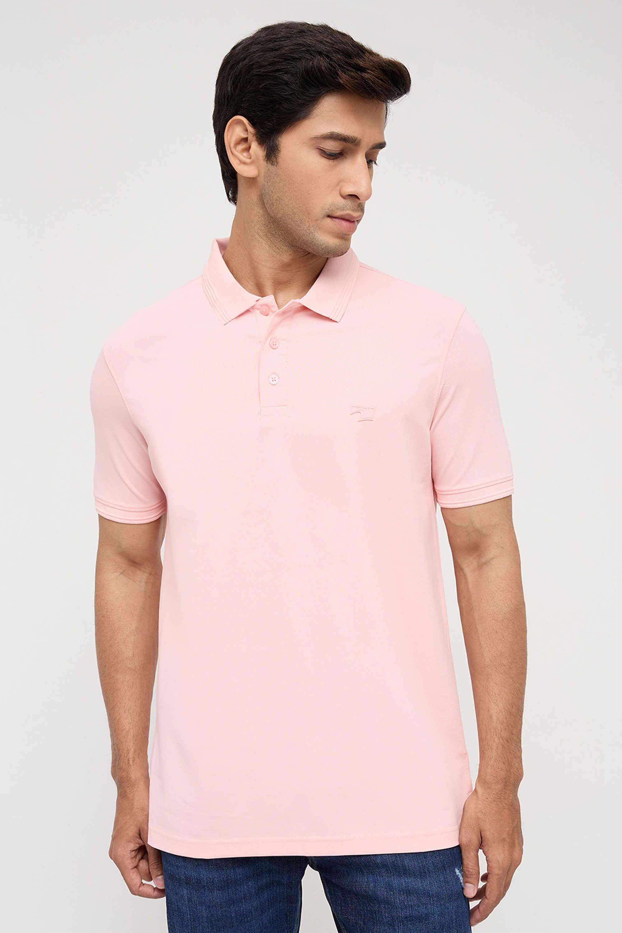 Solid-Cotton-Slim-Fit-Men-s-T-Shirt