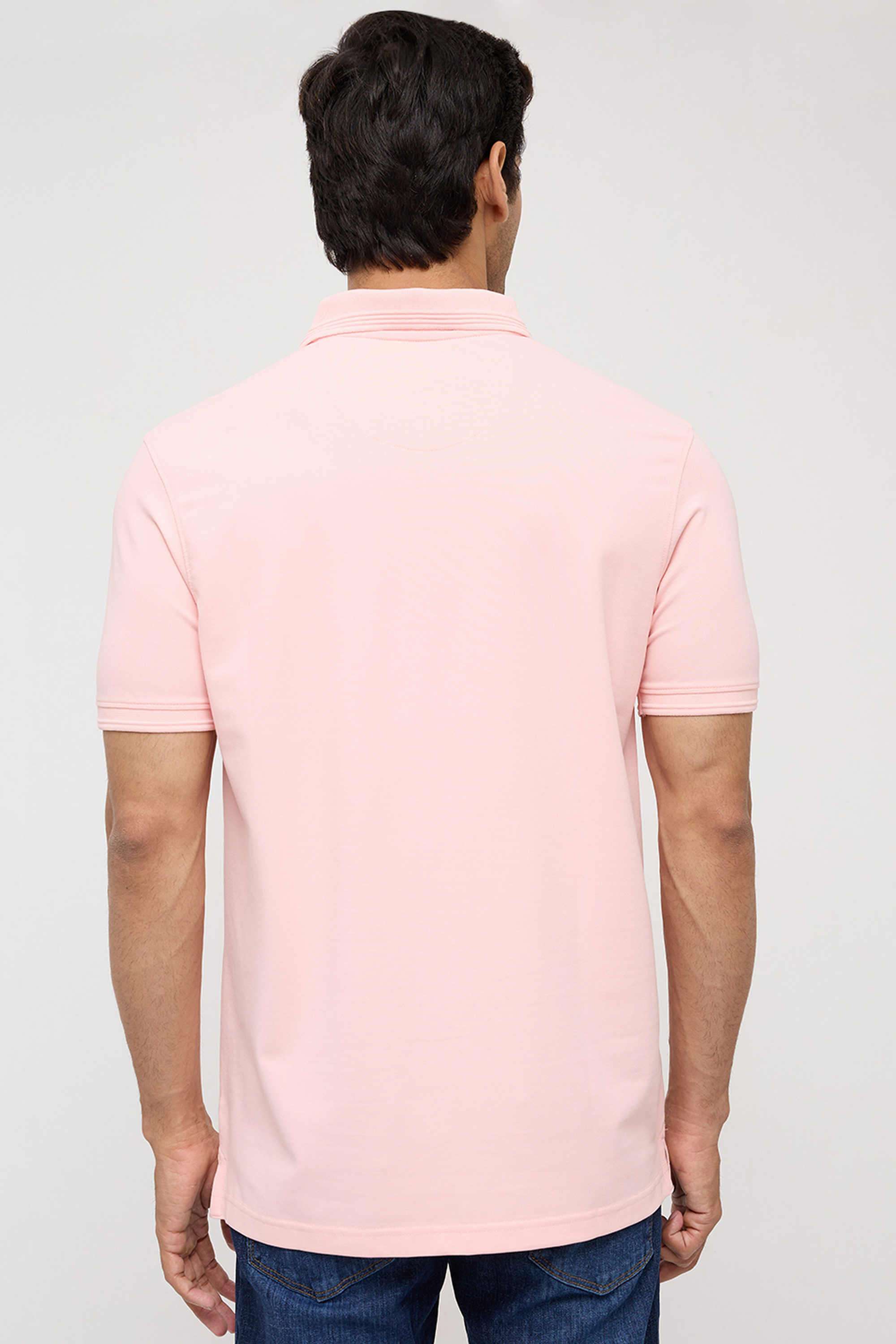 Solid-Cotton-Slim-Fit-Men-s-T-Shirt