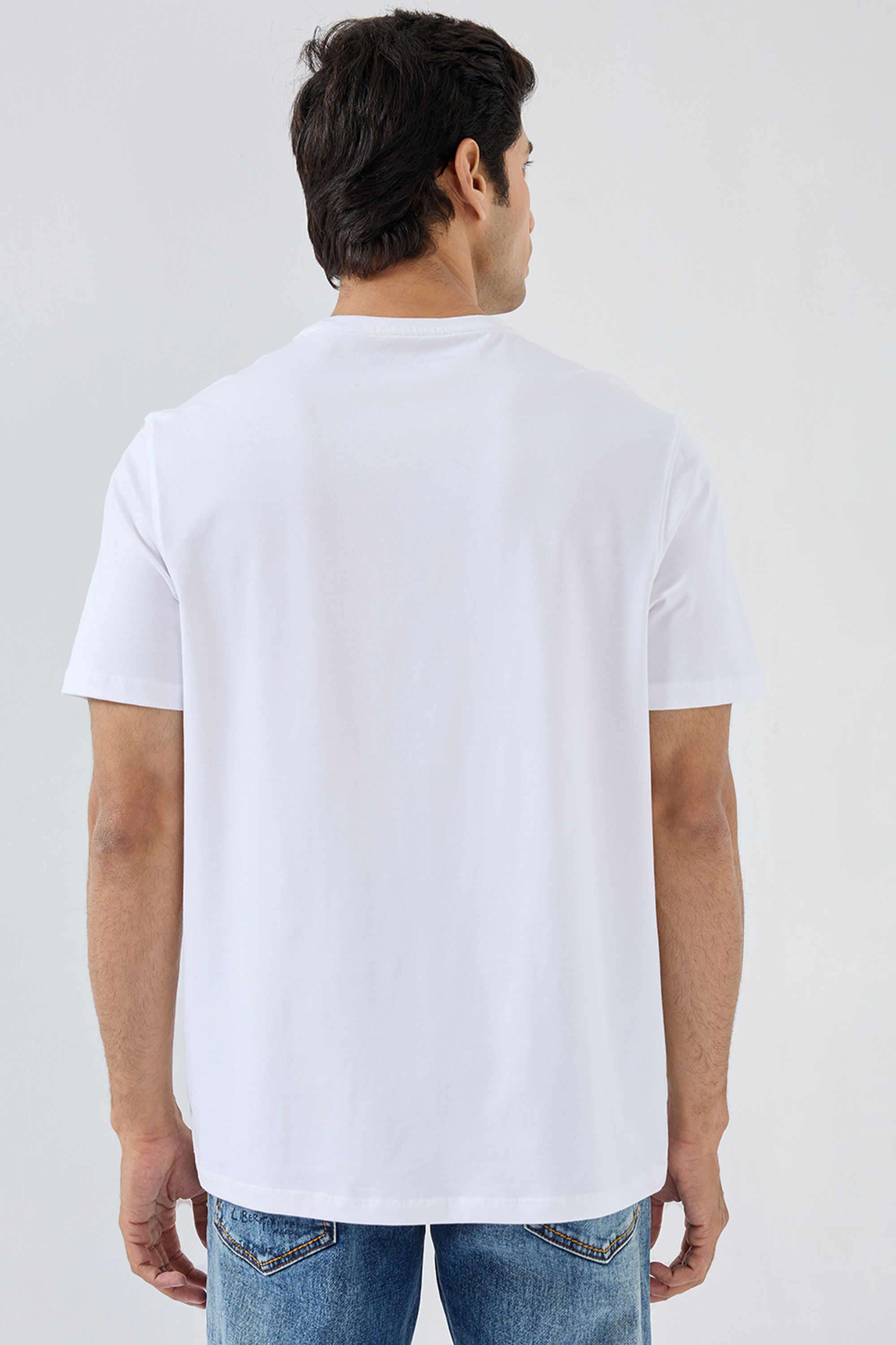 Solid-Cotton-Slim-Fit-Men-s-T-Shirt