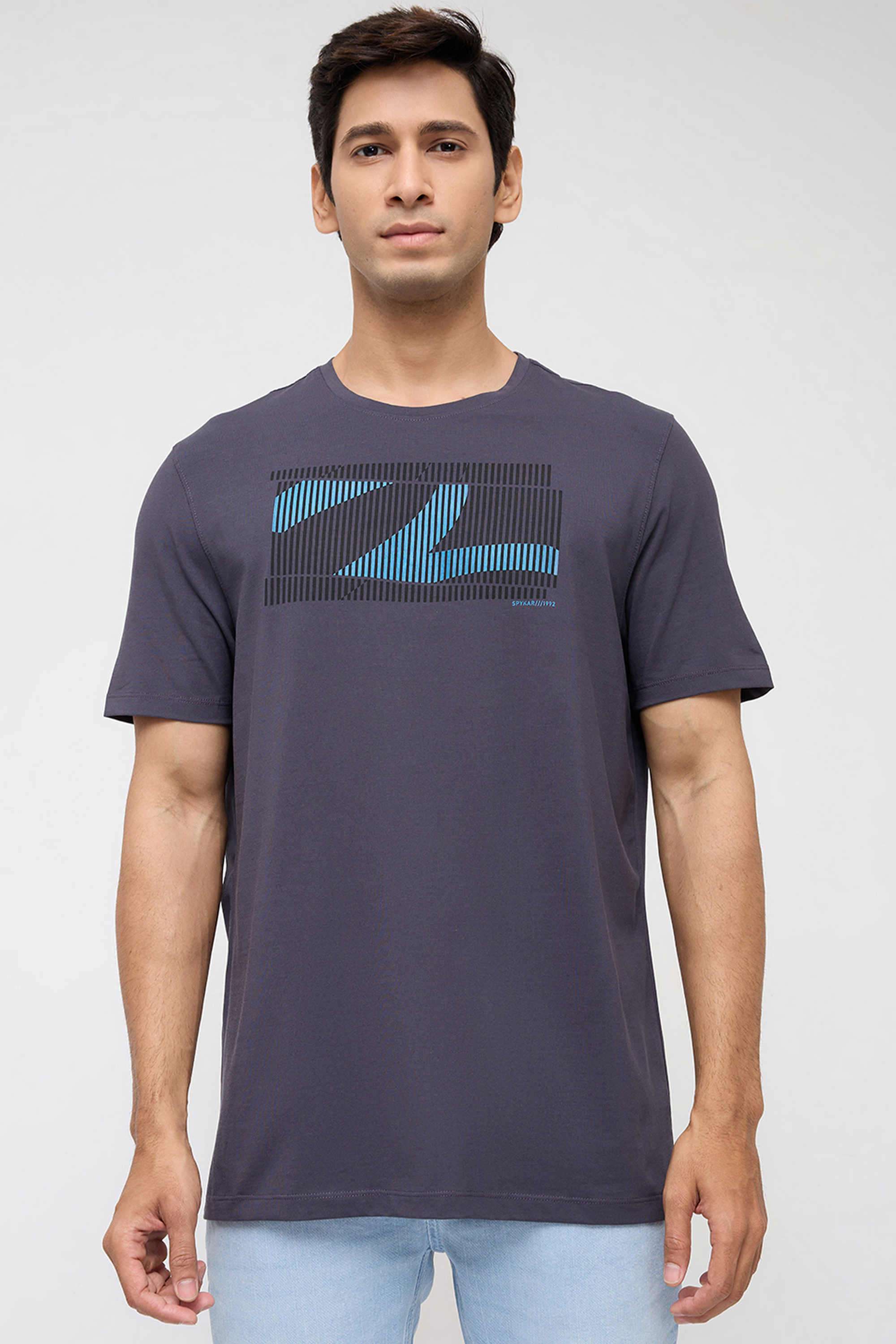 Solid-Cotton-Slim-Fit-Men-s-T-Shirt