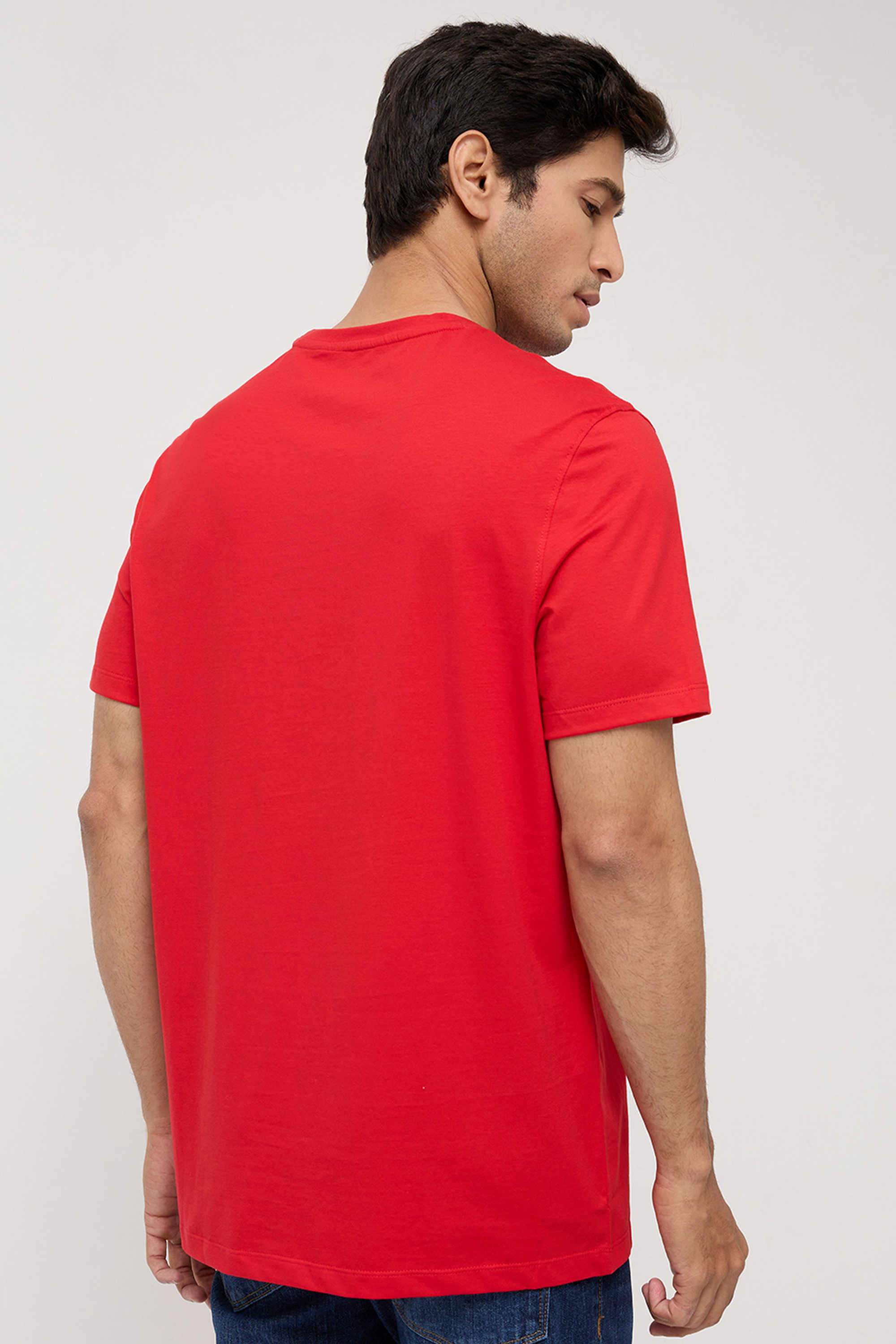 Solid-Cotton-Slim-Fit-Men-s-T-Shirt