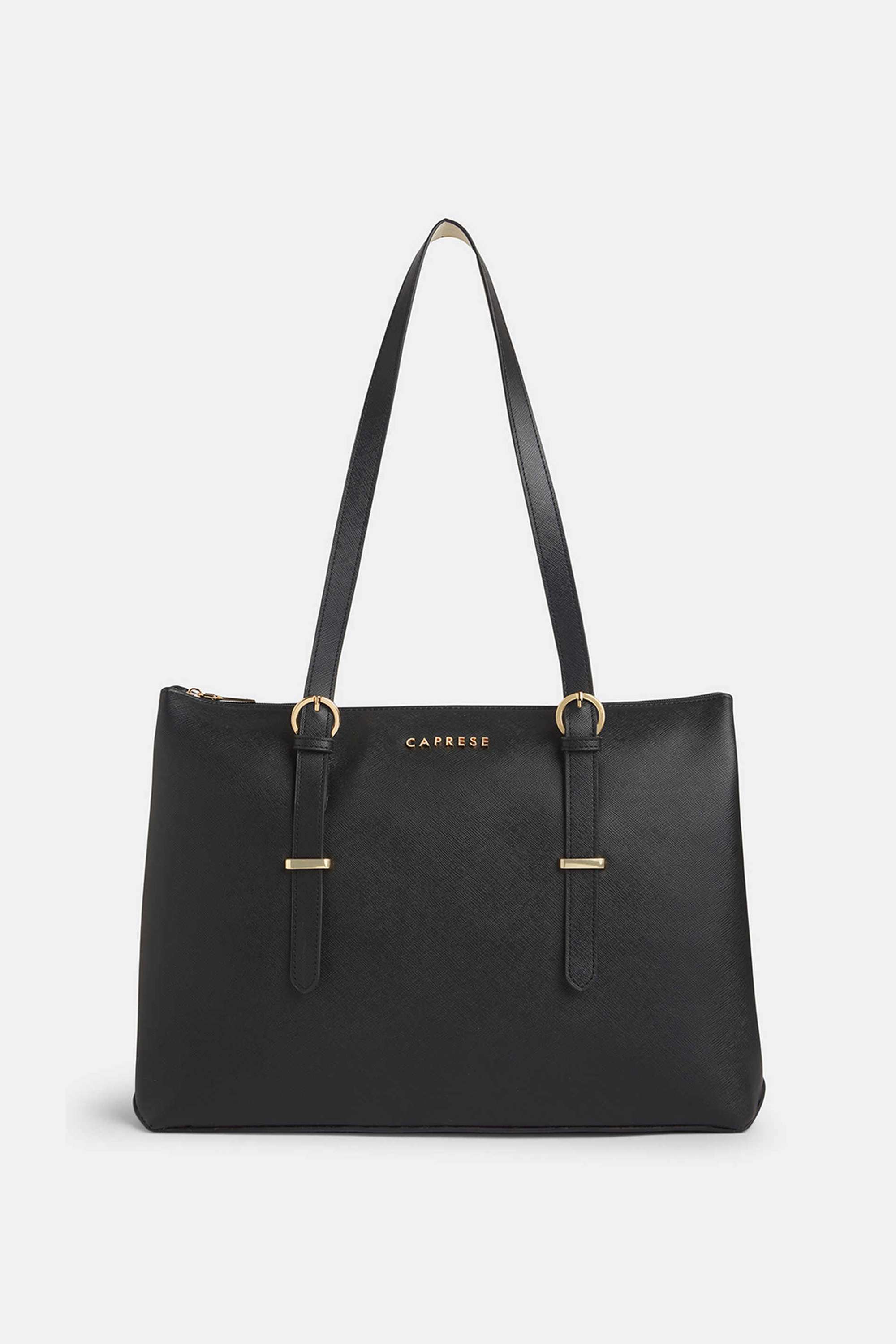 Zipper-Faux-Leather-Women-Casual-Wear-Tote-Bag