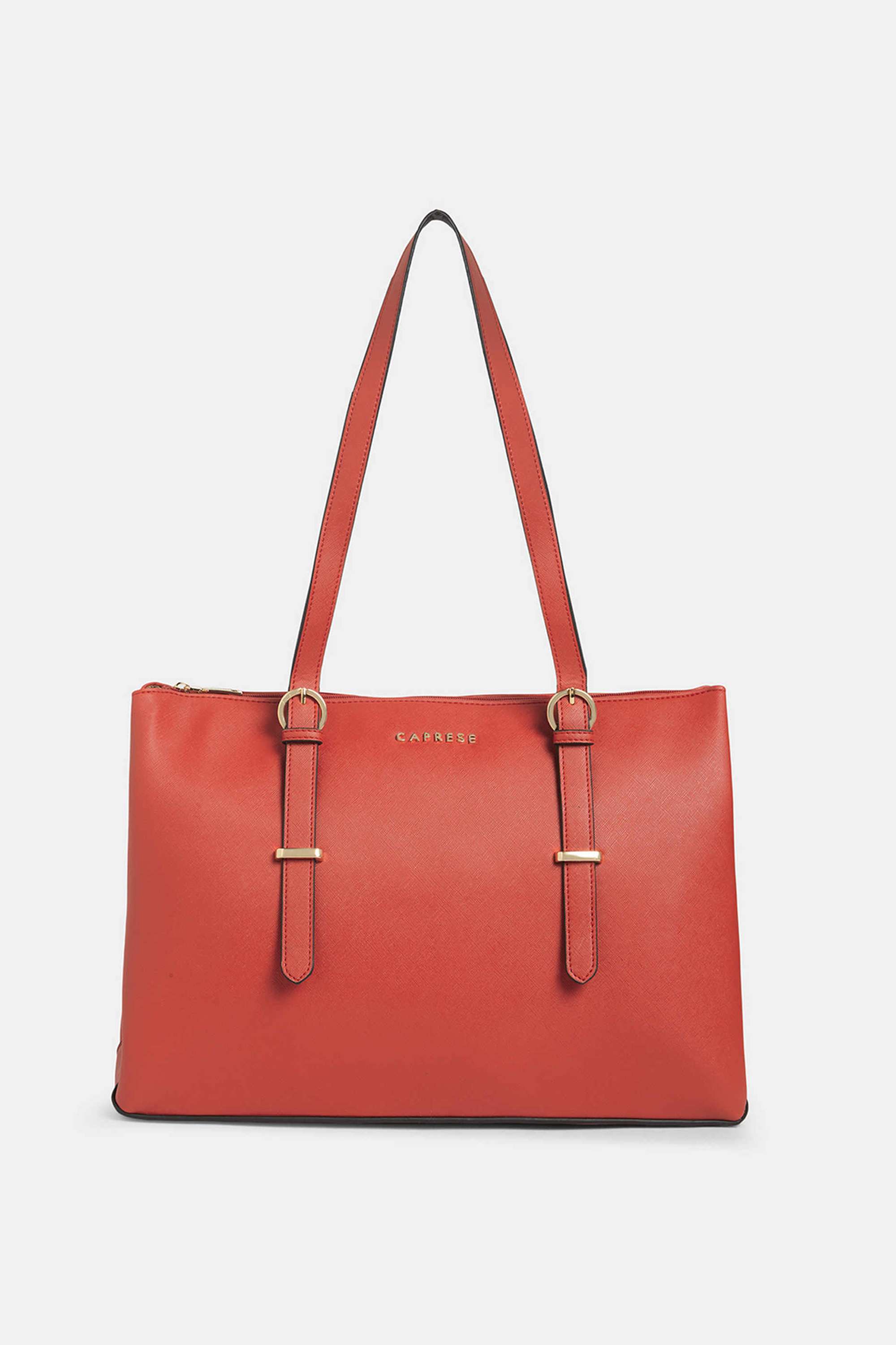 Zipper-Faux-Leather-Women-Casual-Wear-Tote-Bag