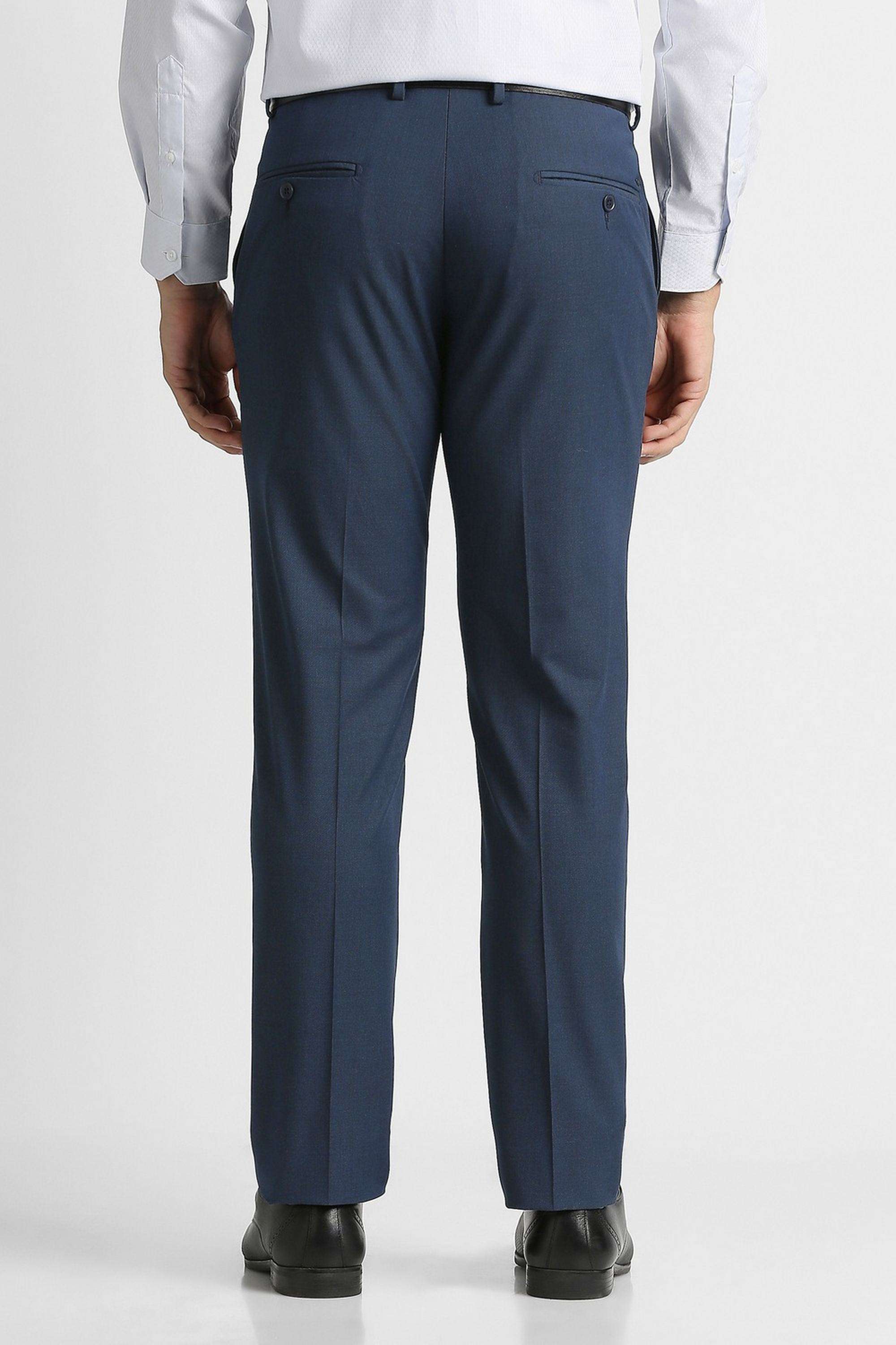 Textured-Polyester-Viscose-Slim-Fit-Men-s-Formal-Trousers