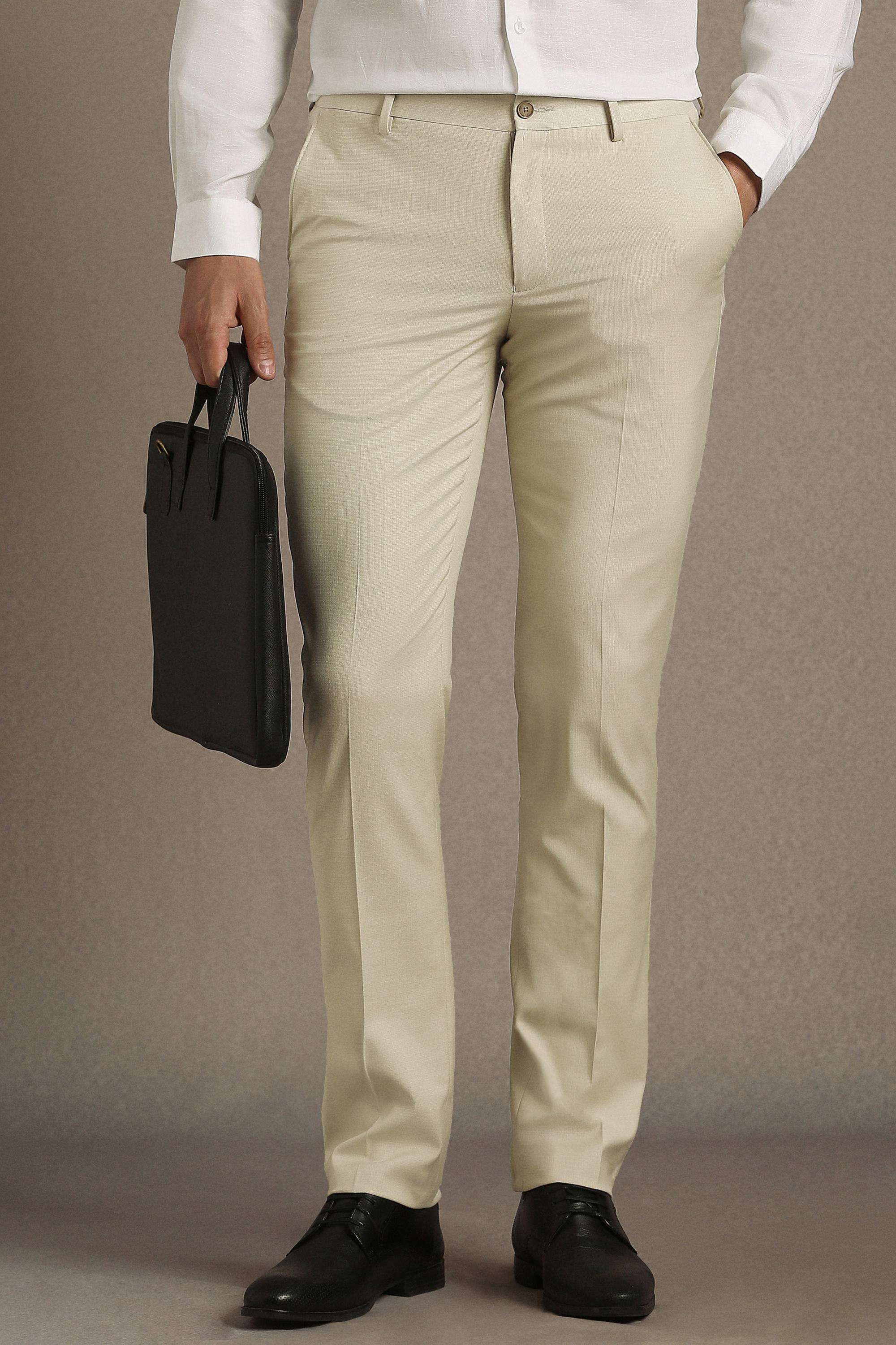 Textured-Polyester-Viscose-Slim-Fit-Men-s-Formal-Trousers