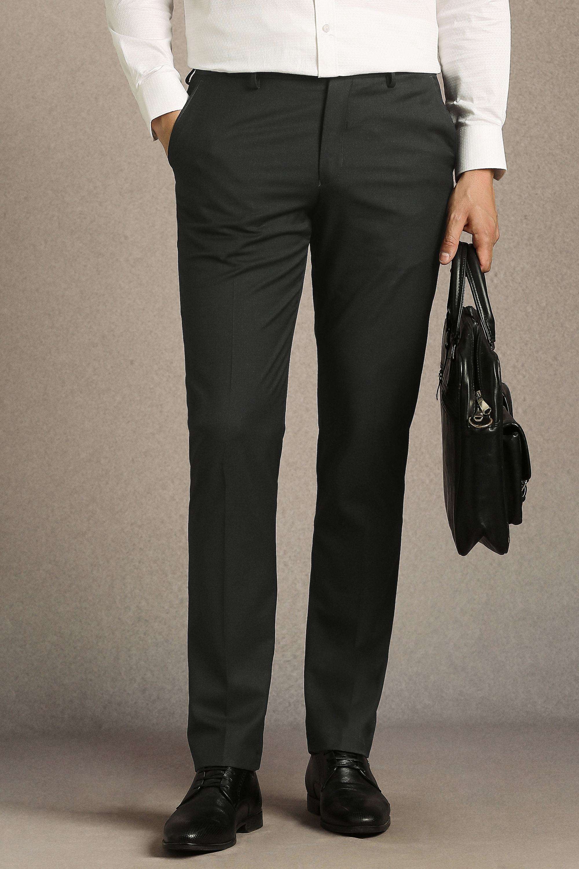 Textured-Polyester-Viscose-Slim-Fit-Men-s-Trousers