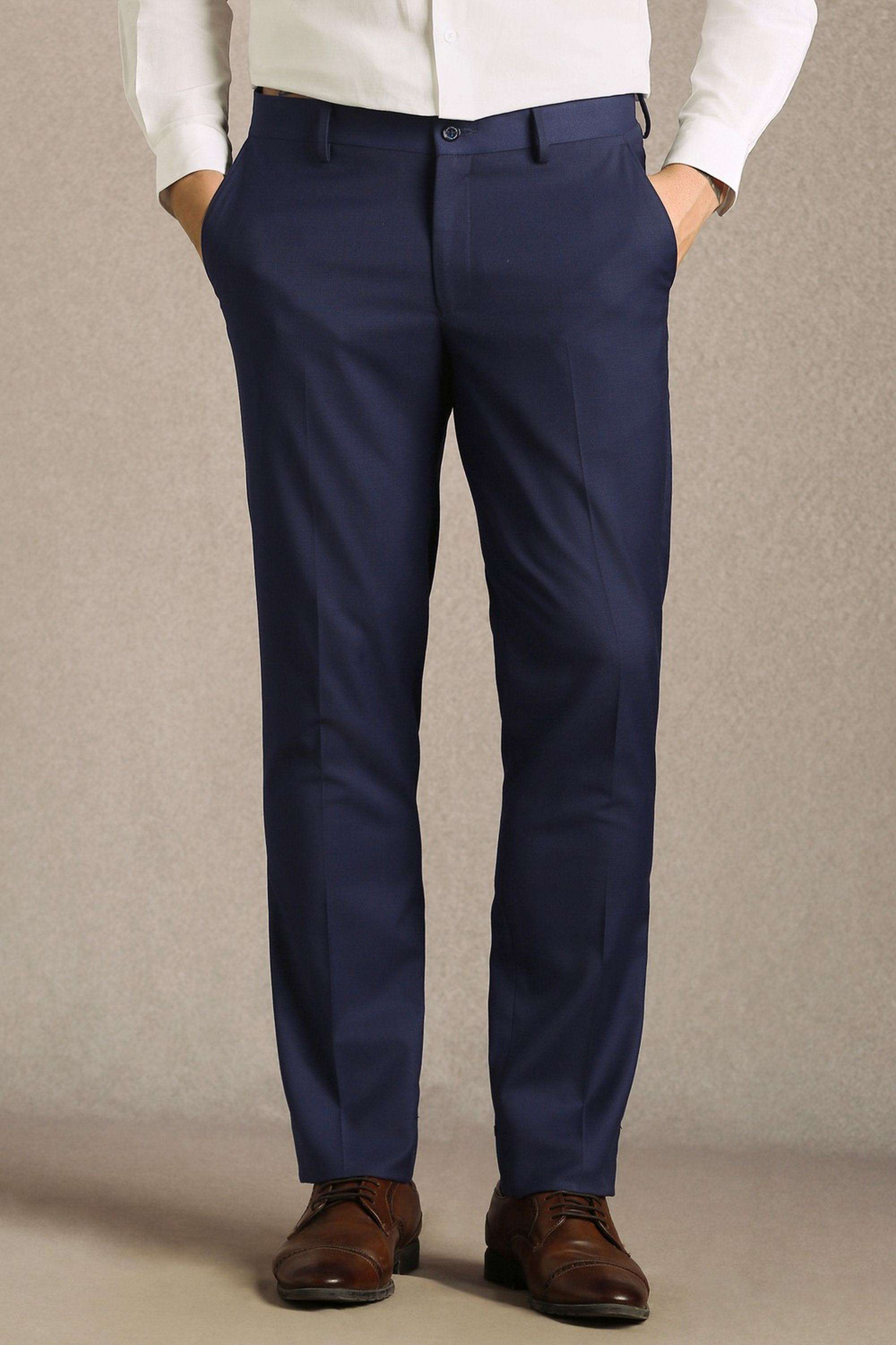 Textured-Polyester-Viscose-Slim-Fit-Men-s-Trousers