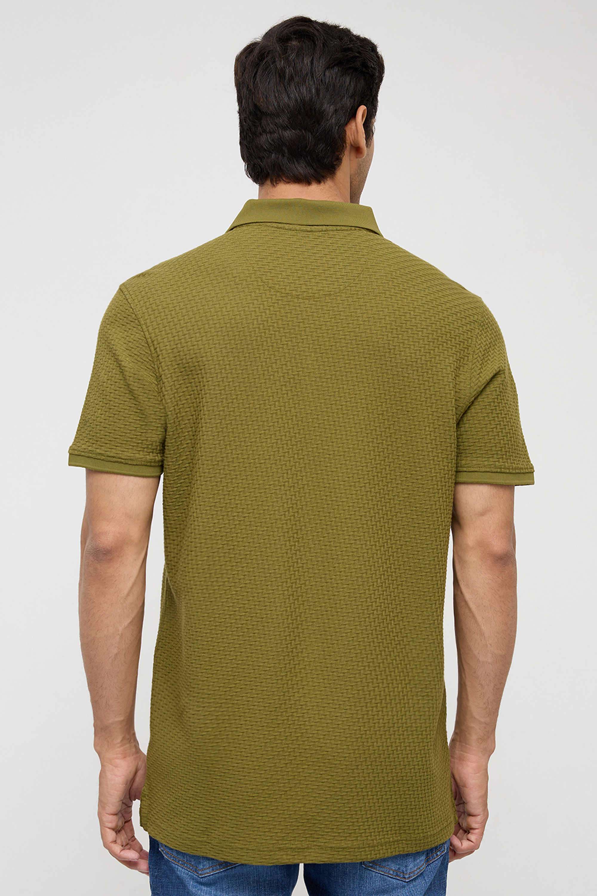 Solid-Cotton-Slim-Fit-Men-s-T-Shirt