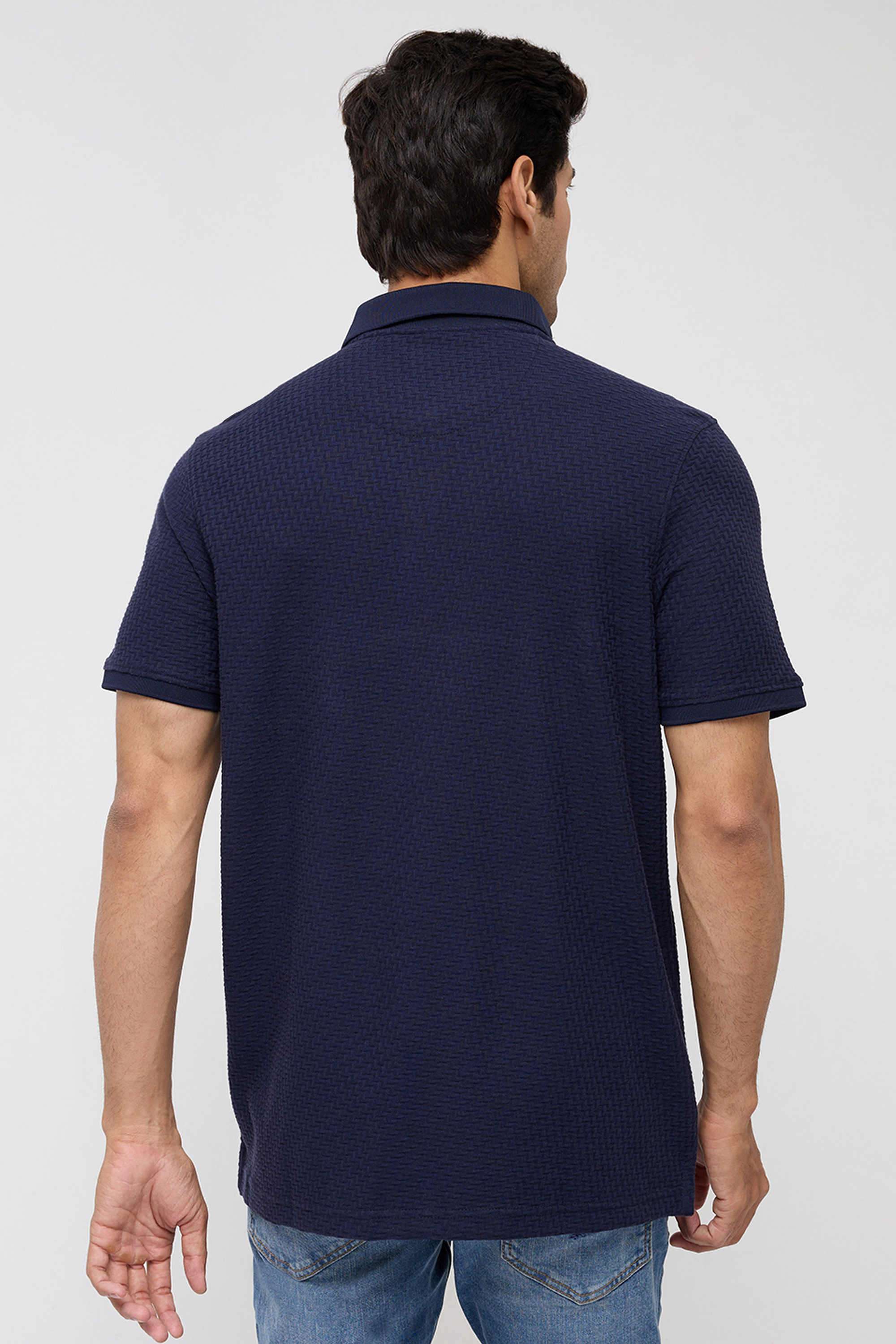 Solid-Cotton-Slim-Fit-Men-s-T-Shirt