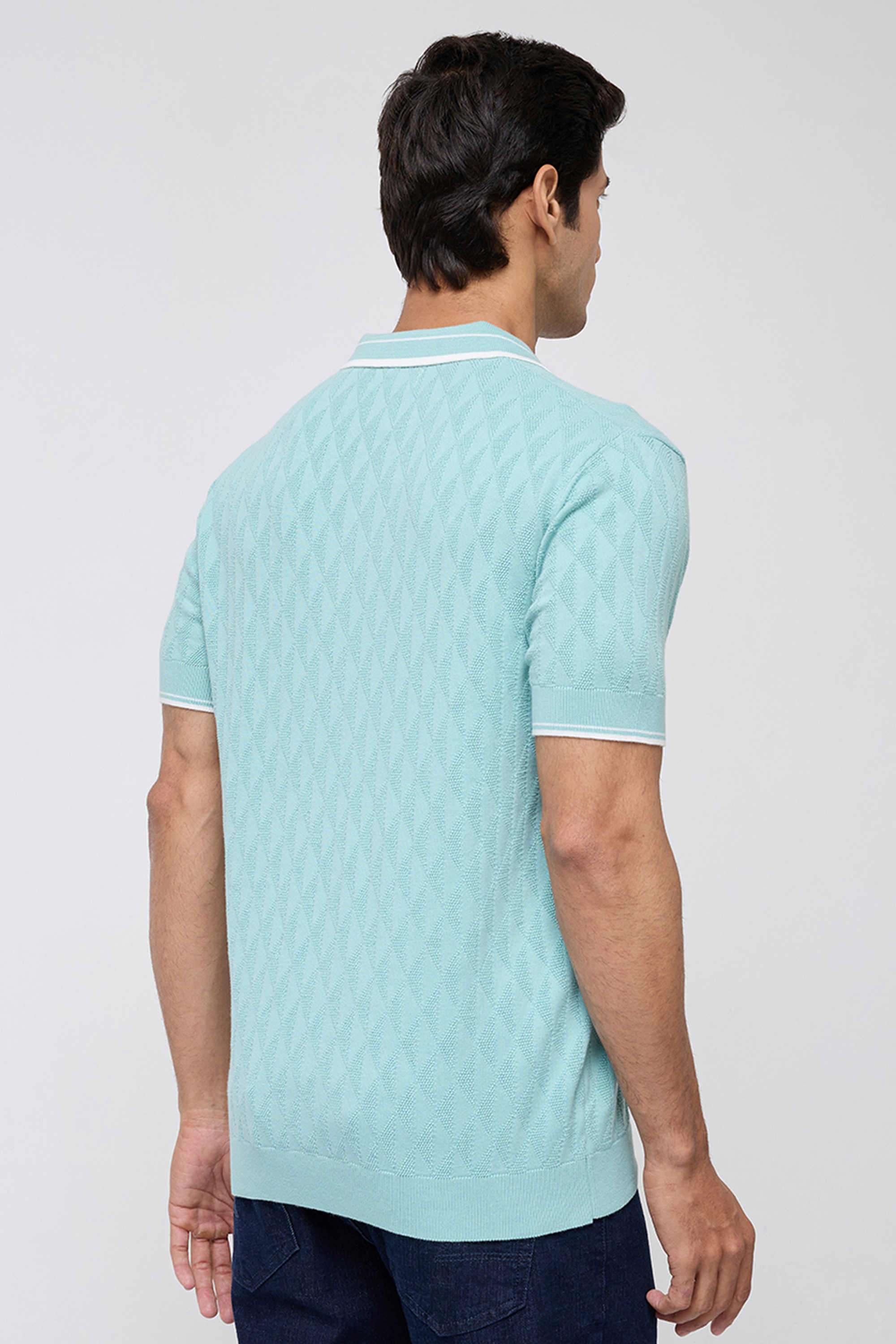 Solid-Cotton-Slim-Fit-Men-s-T-Shirt