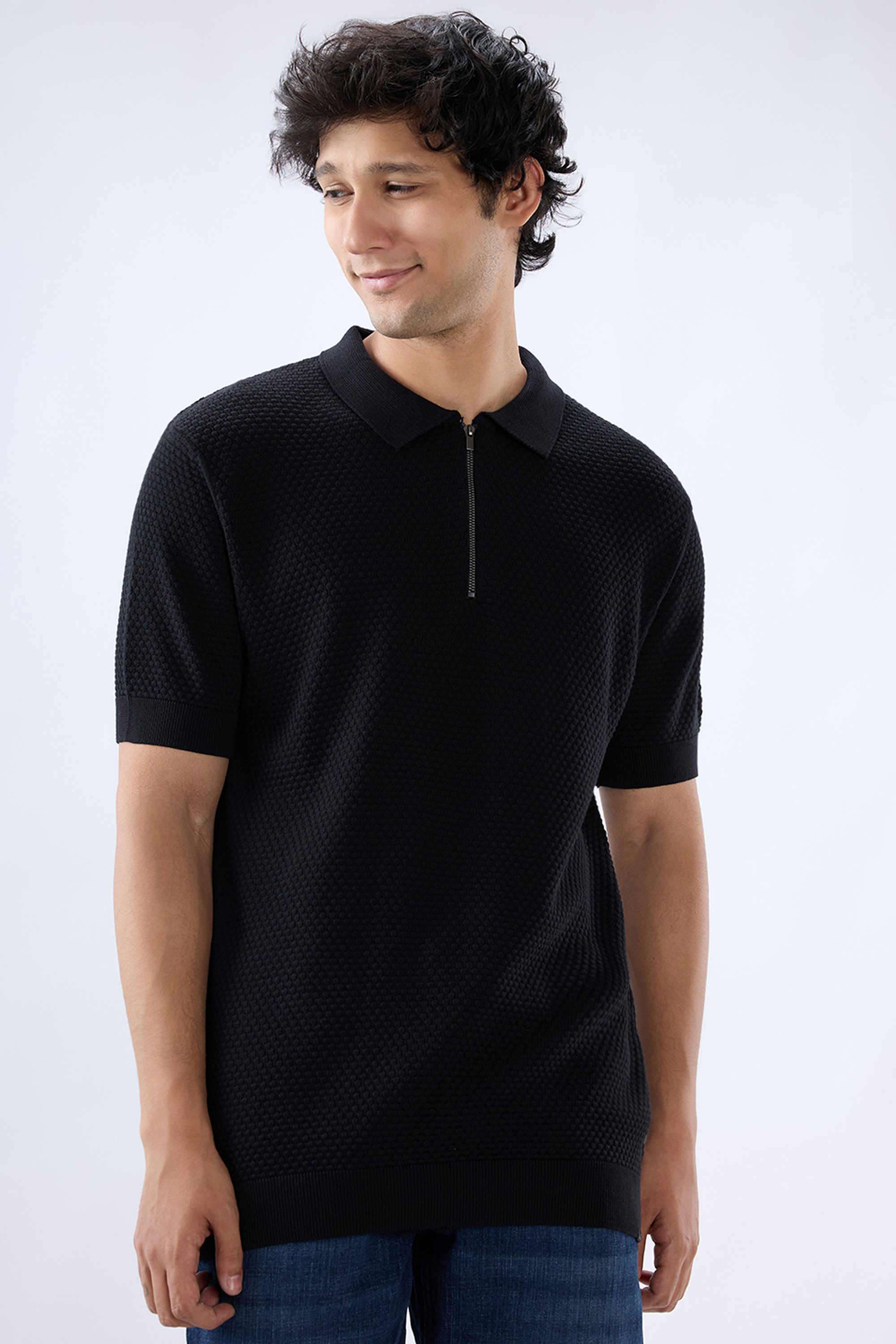 Solid-Cotton-Slim-Fit-Men-s-T-Shirt
