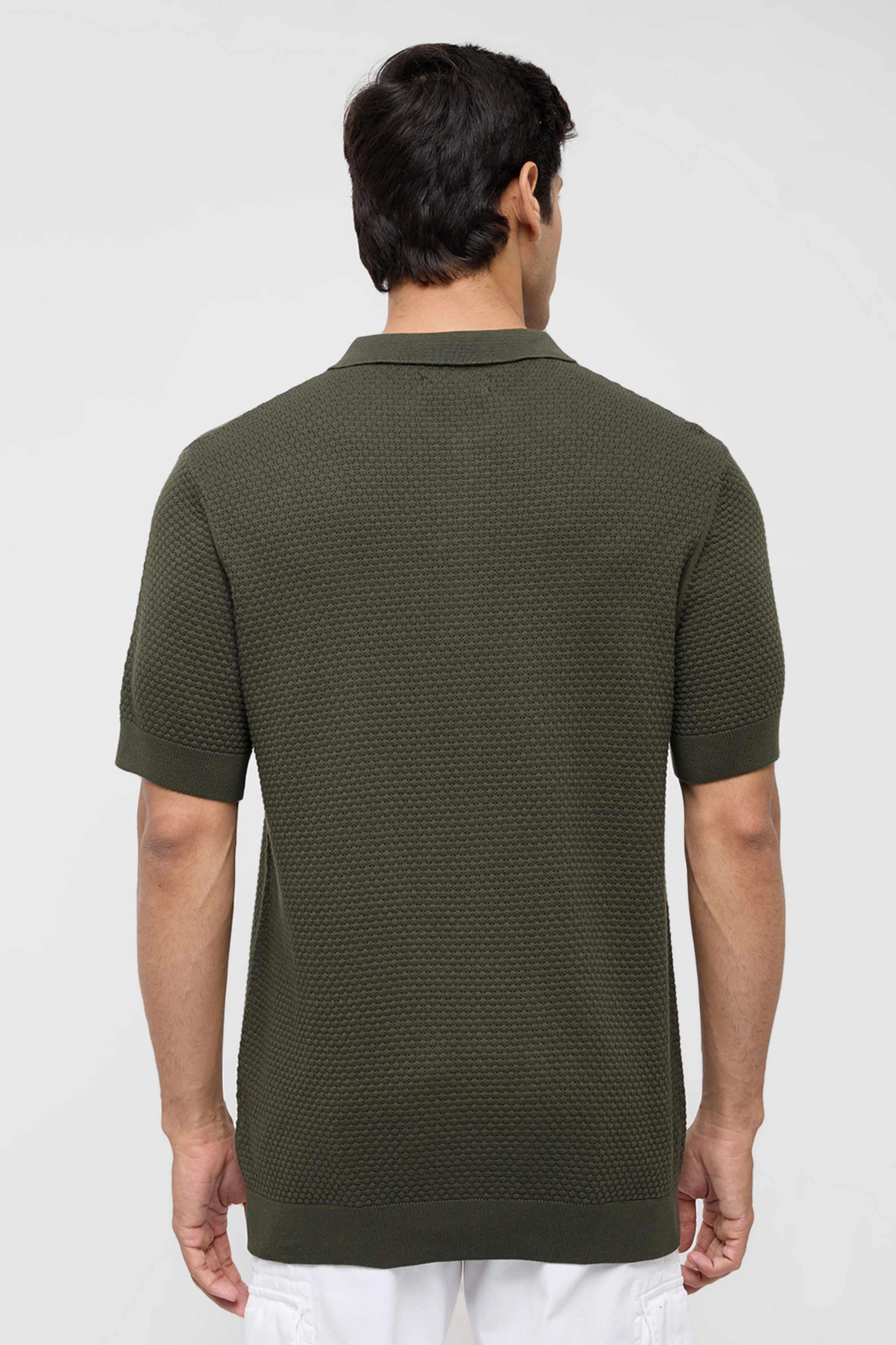 Solid-Cotton-Slim-Fit-Men-s-T-Shirt