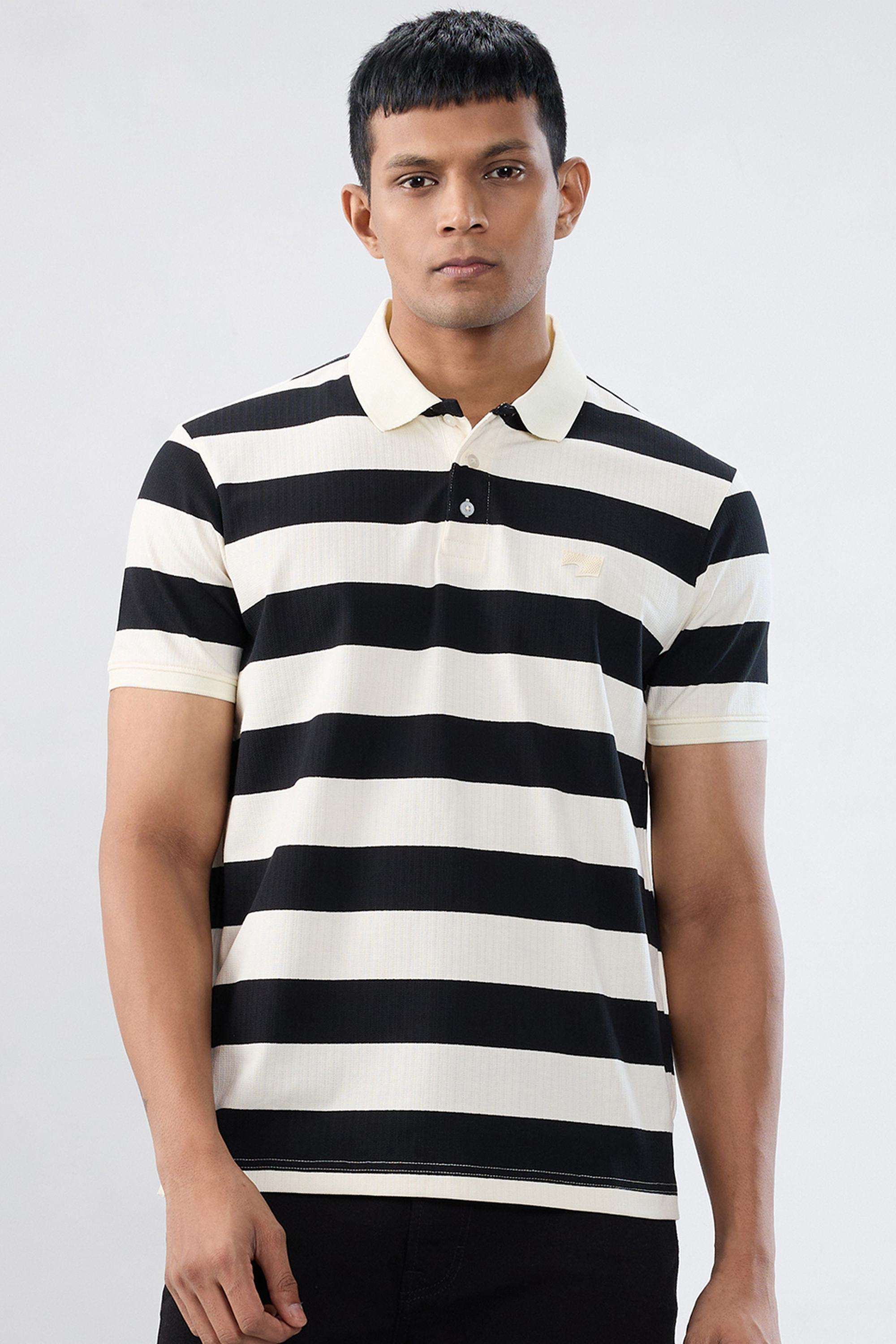 Solid-Cotton-Collared-Men-s-T-Shirt